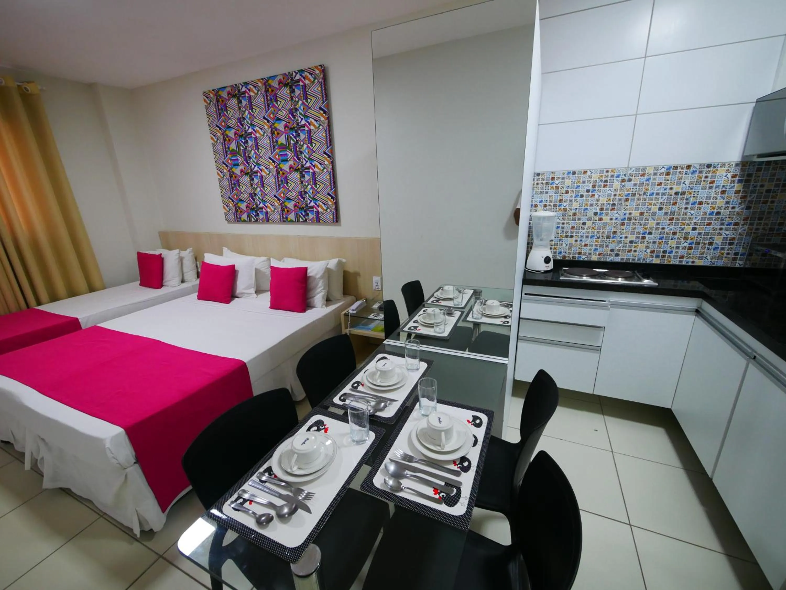 Photo of the whole room, Bed in Pousada Marie Claire Flats