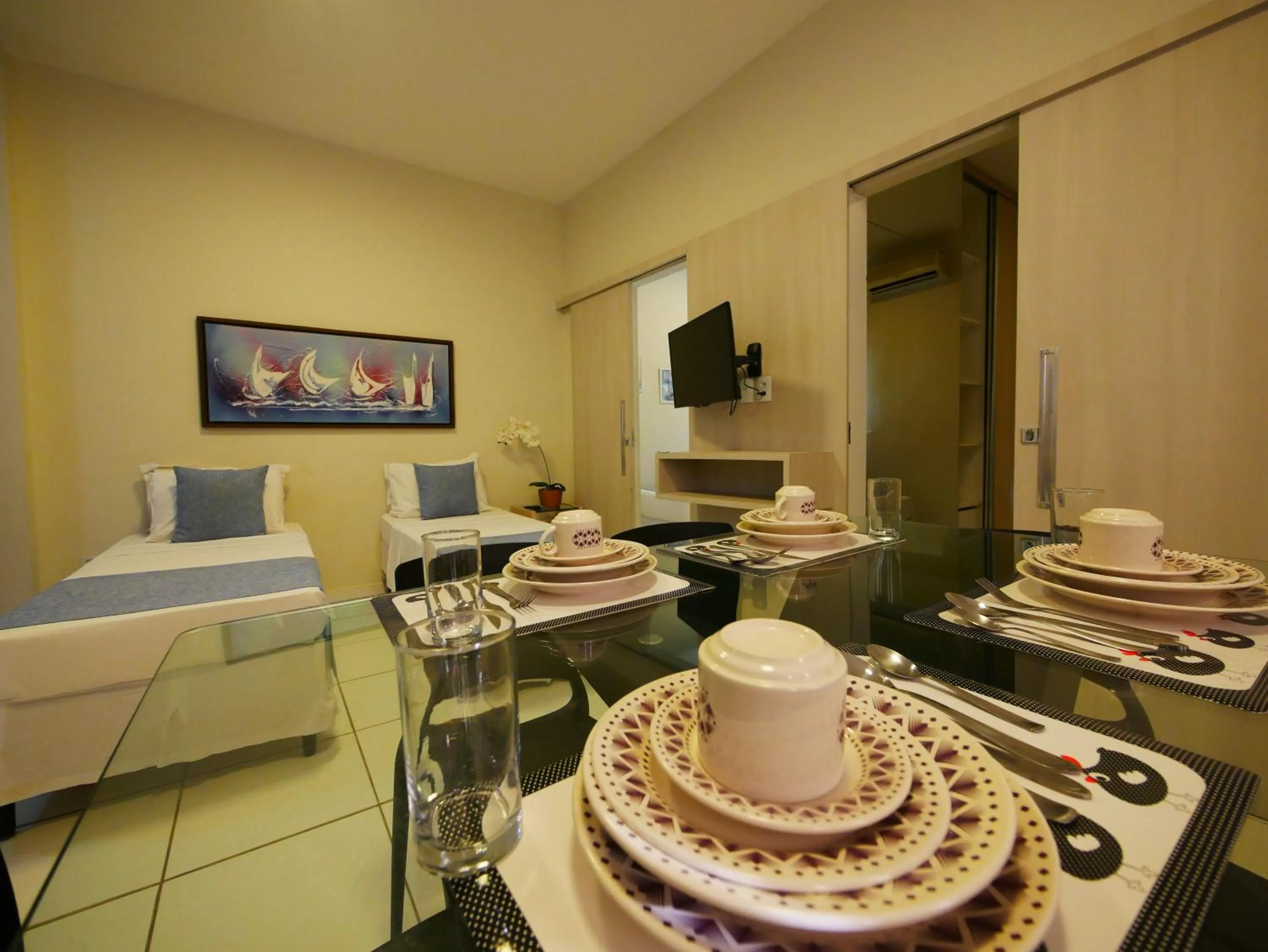 Photo of the whole room in Pousada Marie Claire Flats