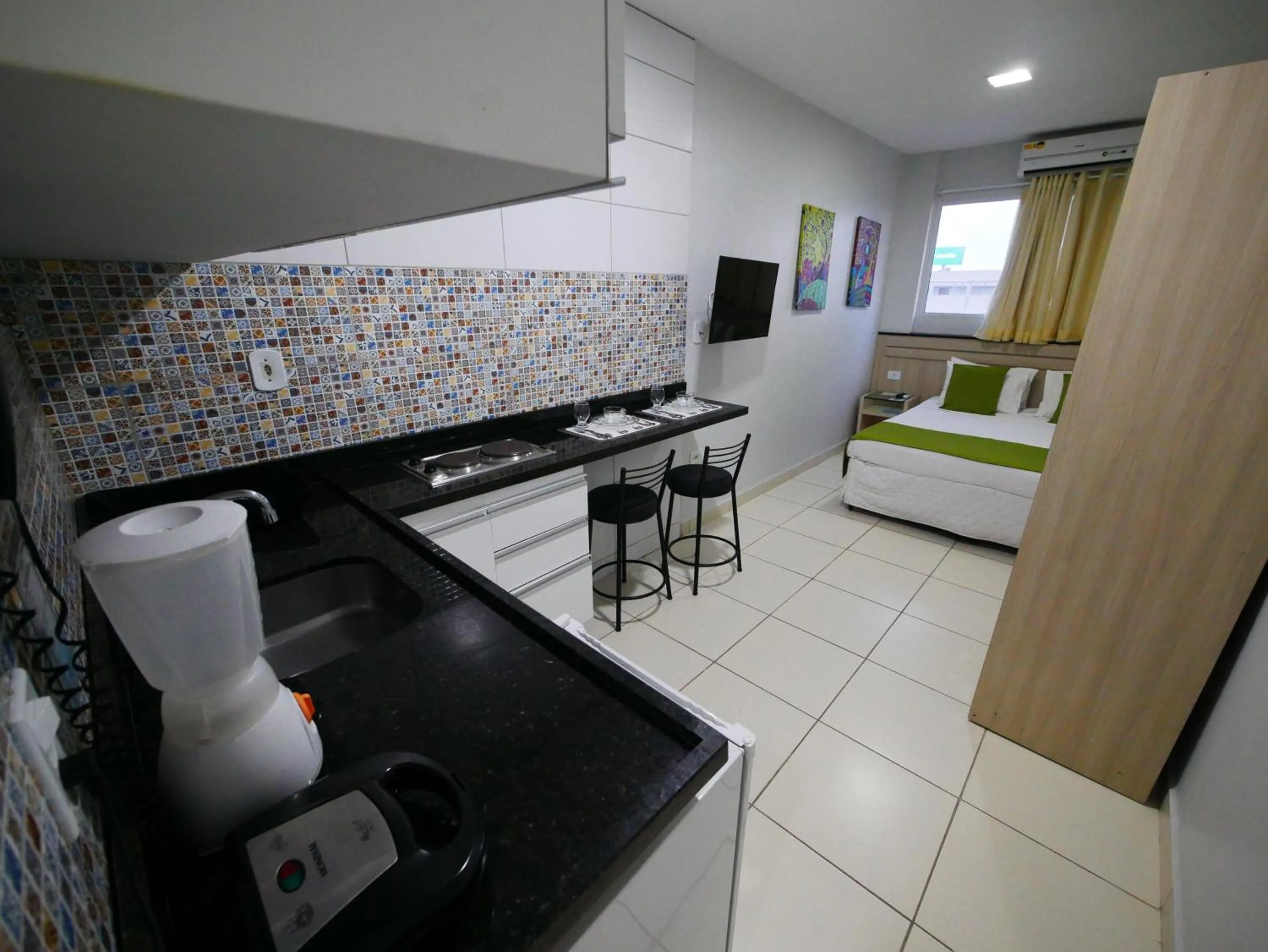 Photo of the whole room, Bed in Pousada Marie Claire Flats