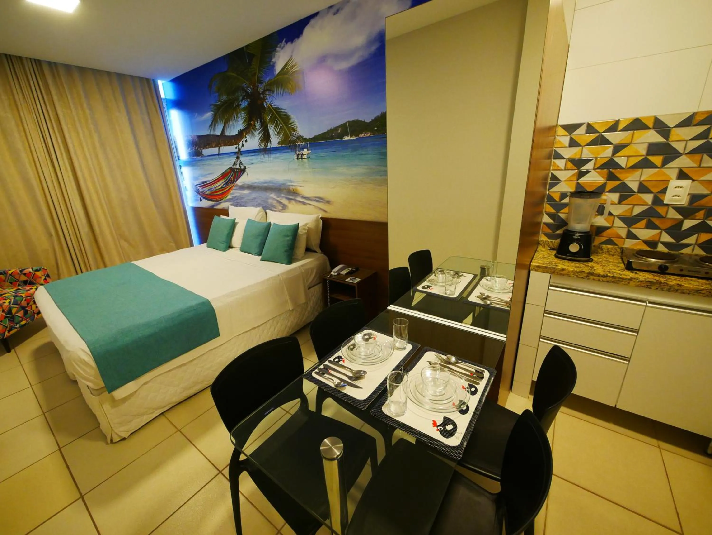 Photo of the whole room, Bed in Pousada Marie Claire Flats