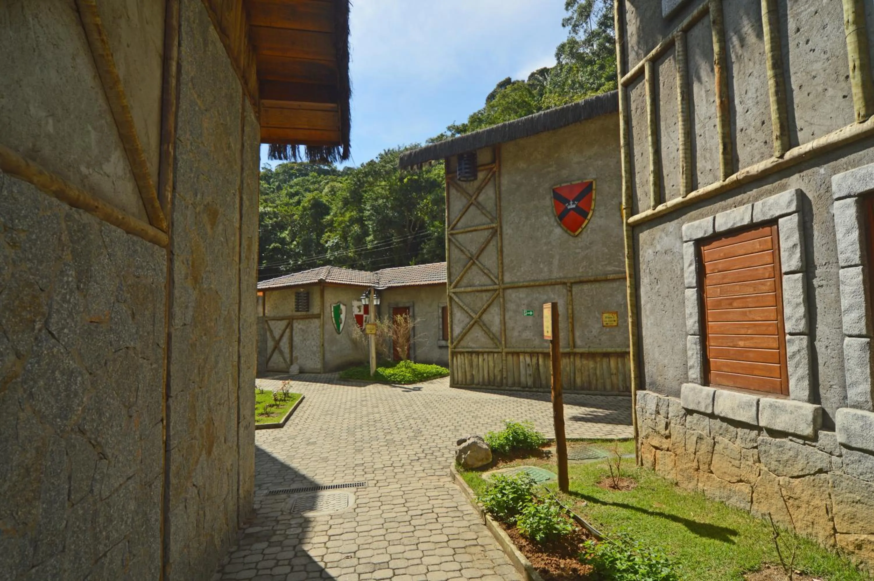Garden in Hotel Magique Le Canton