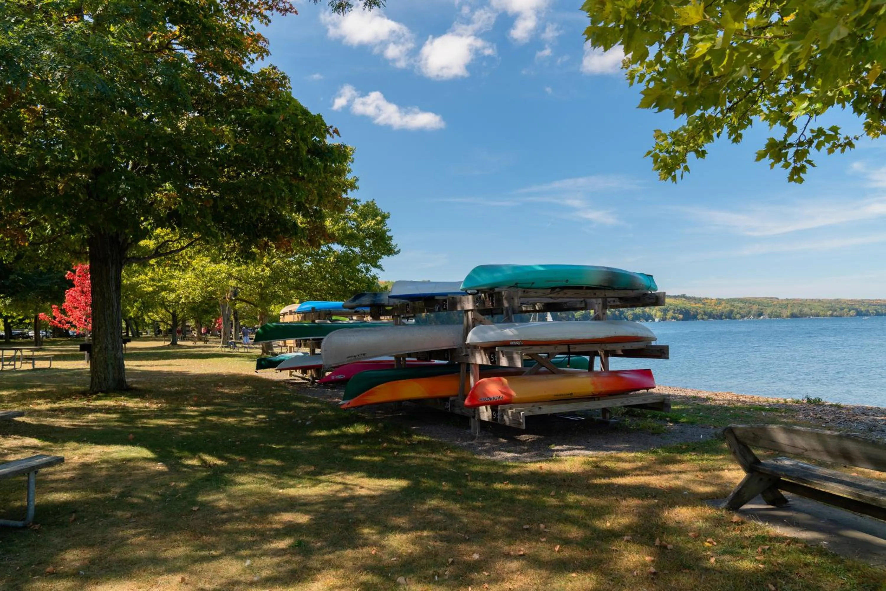 Beach in Inn at Taughannock Falls