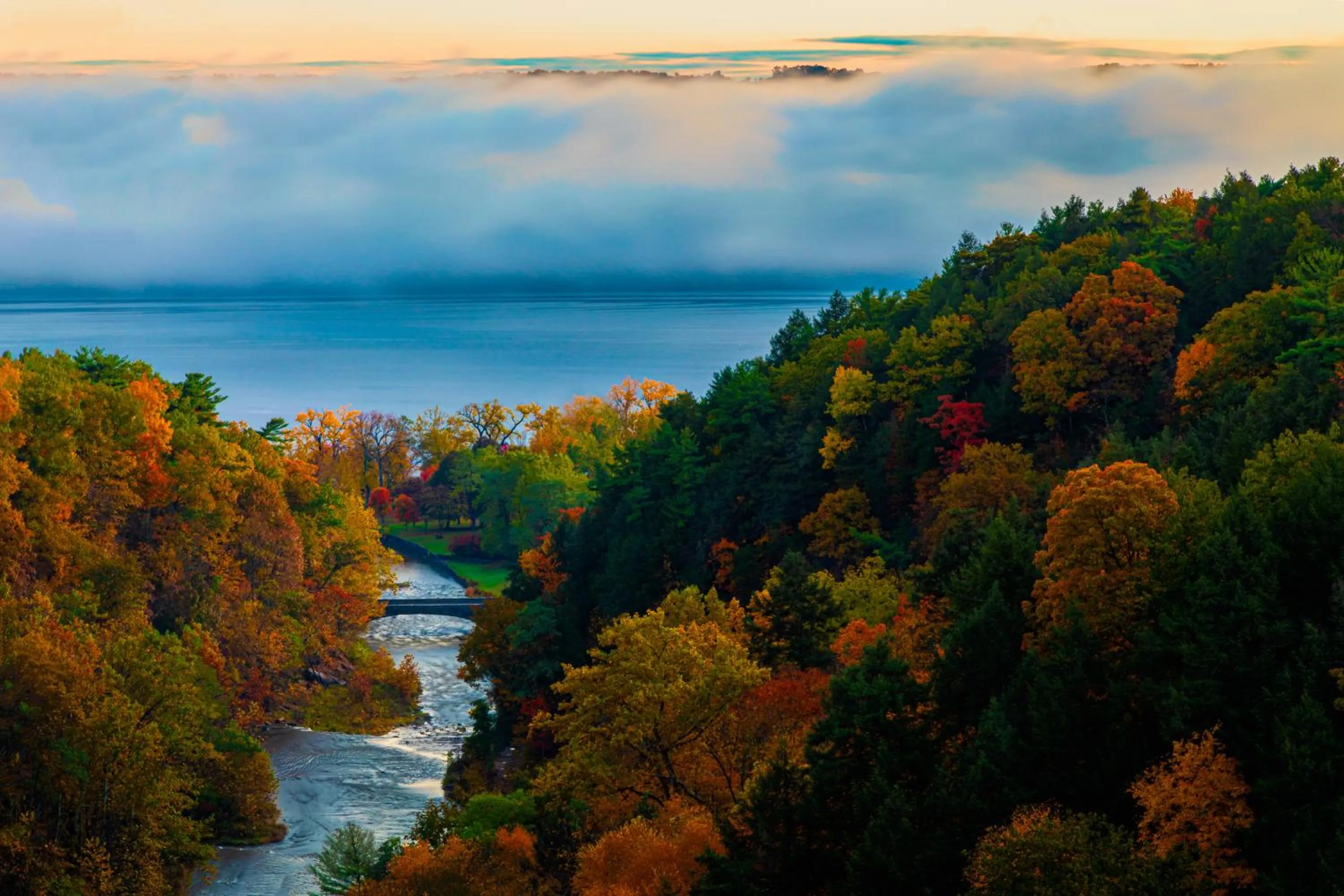 Natural landscape in Inn at Taughannock Falls