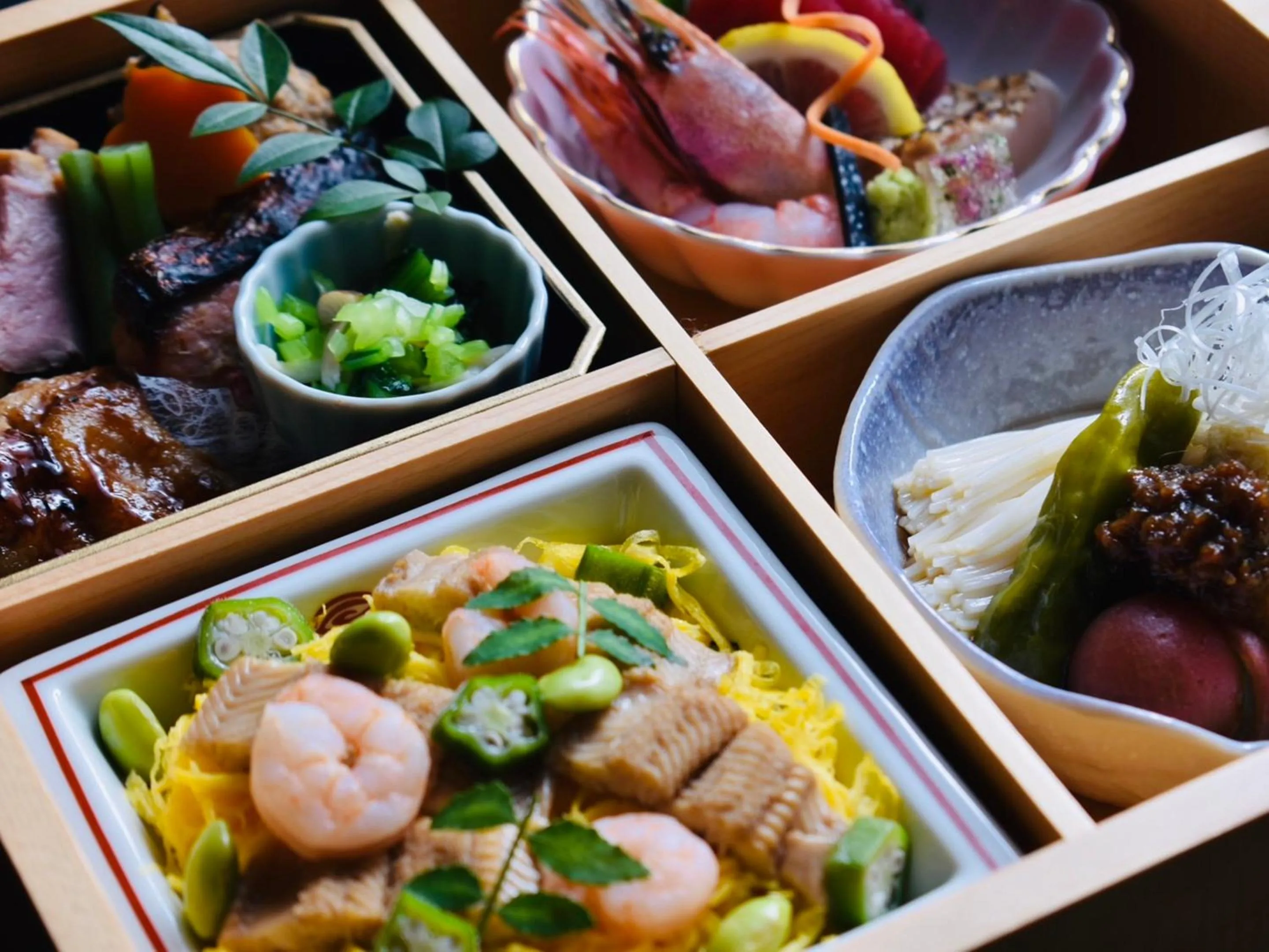 Dinner in Shiroyama Ryokan