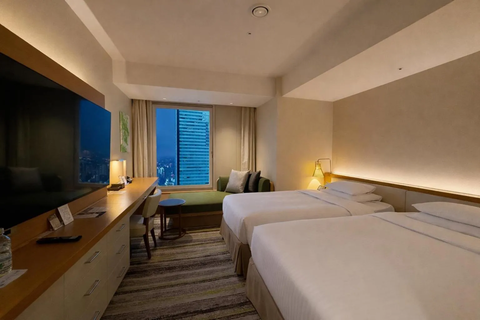 Bed in Nagoya JR Gate Tower Hotel