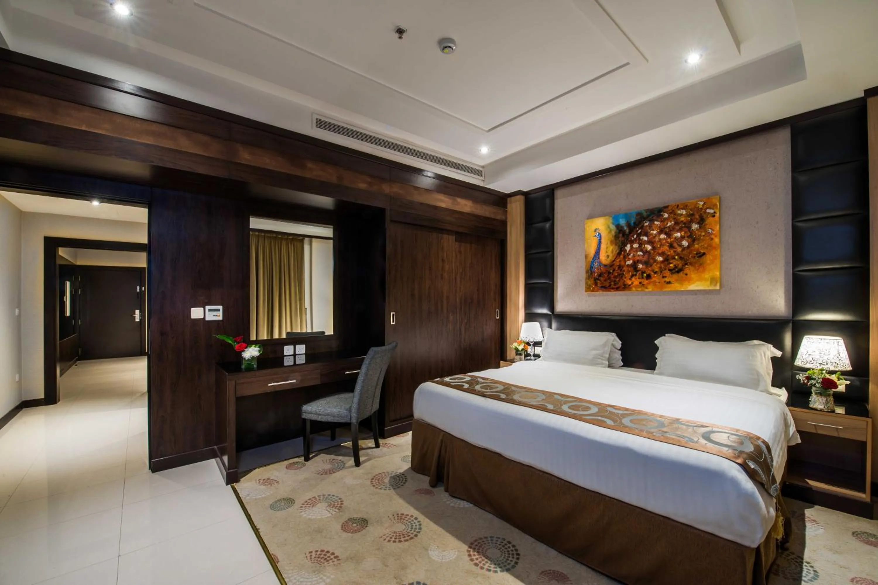 Bed in Mayan for service apartments