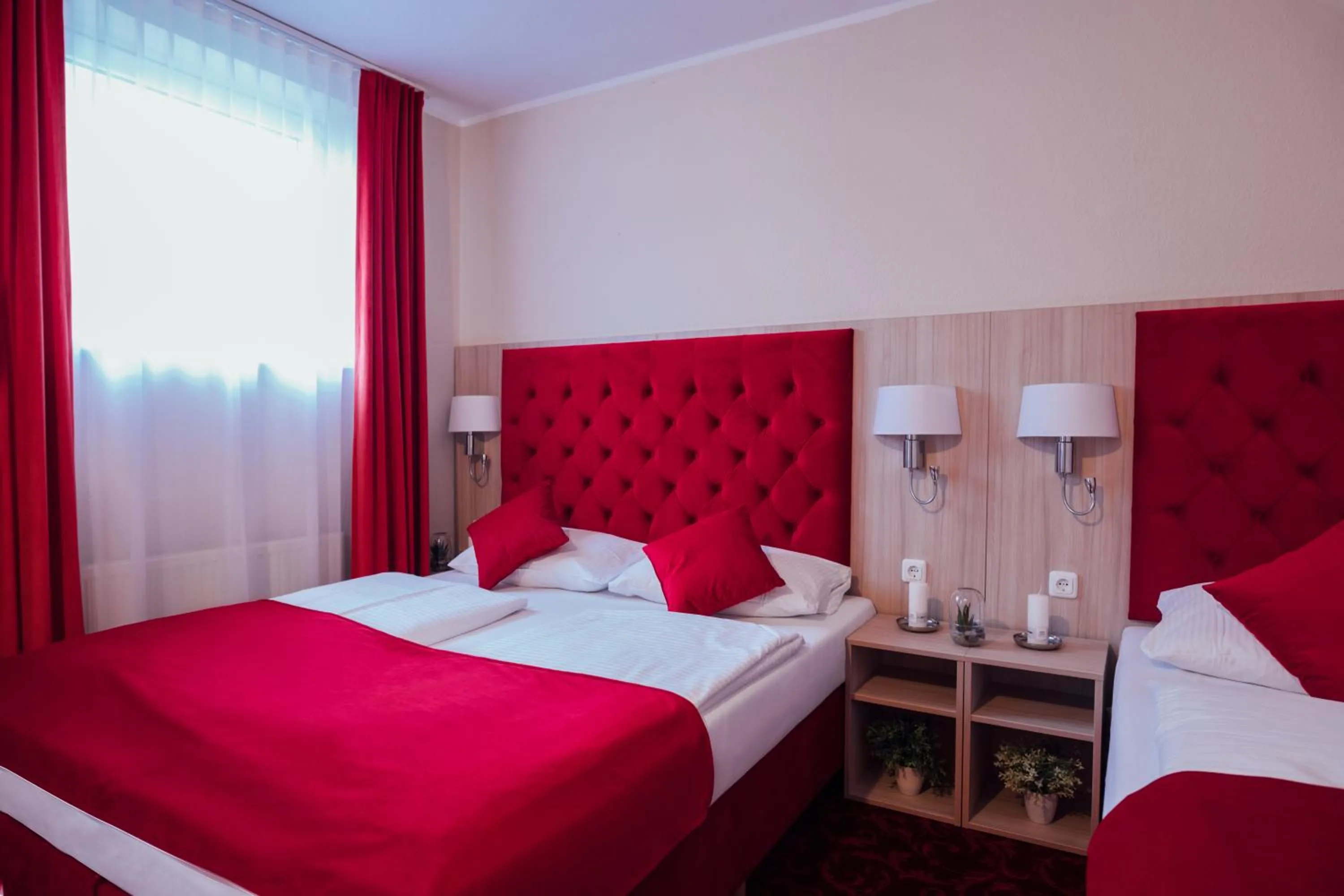 Bedroom, Bed in Hotel CULT Hamburg