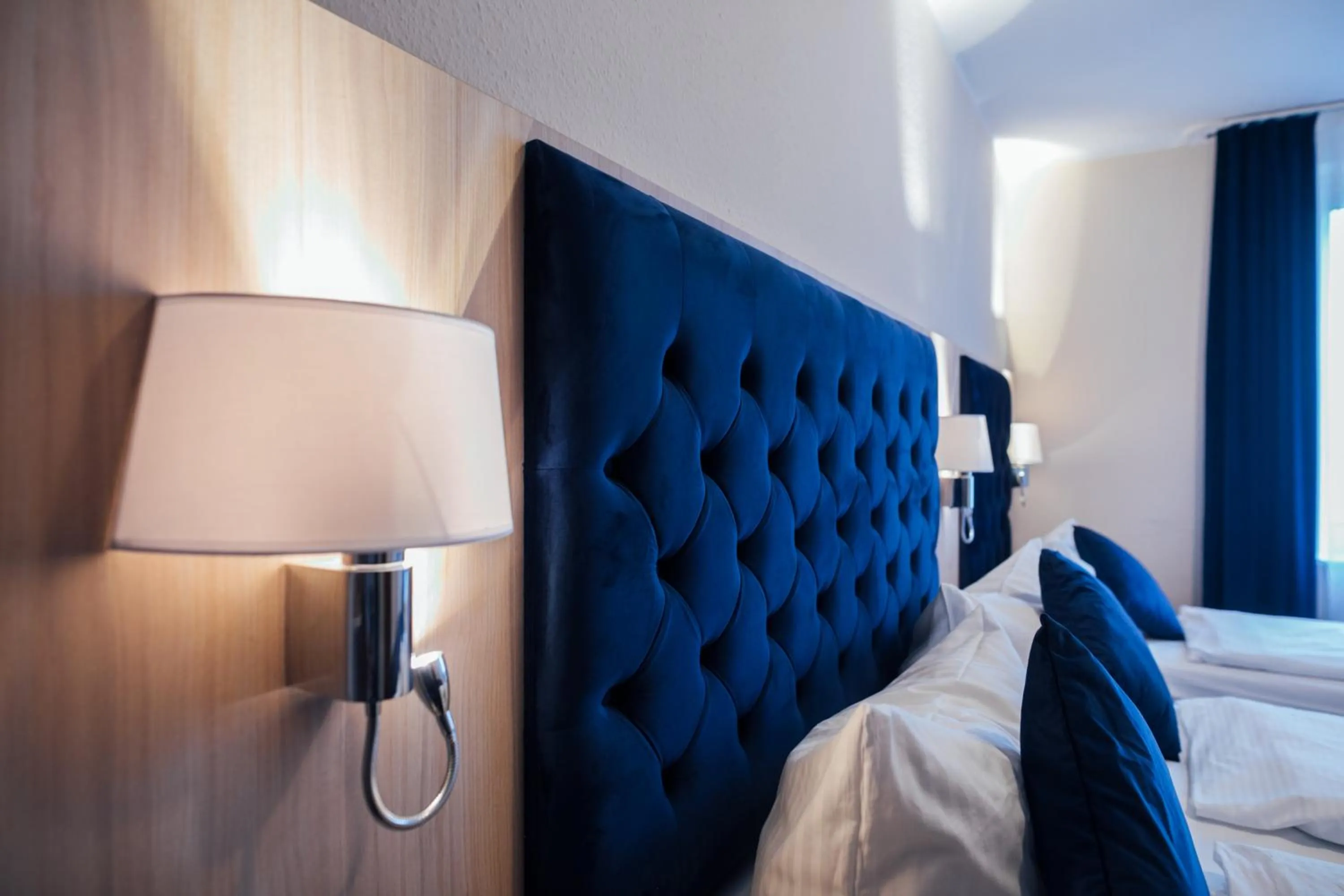 Bed in Hotel CULT Hamburg