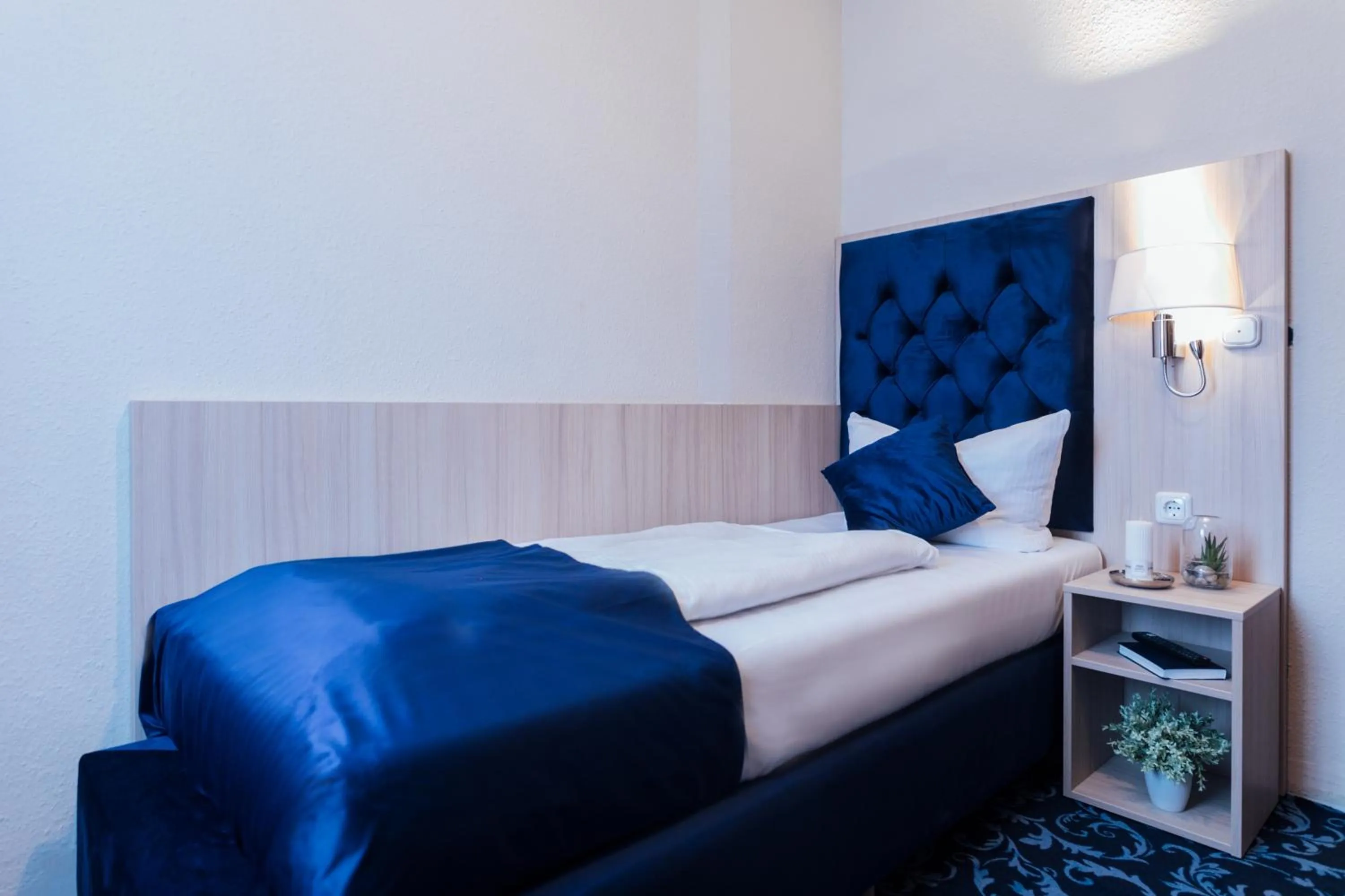 Bed in Hotel CULT Hamburg