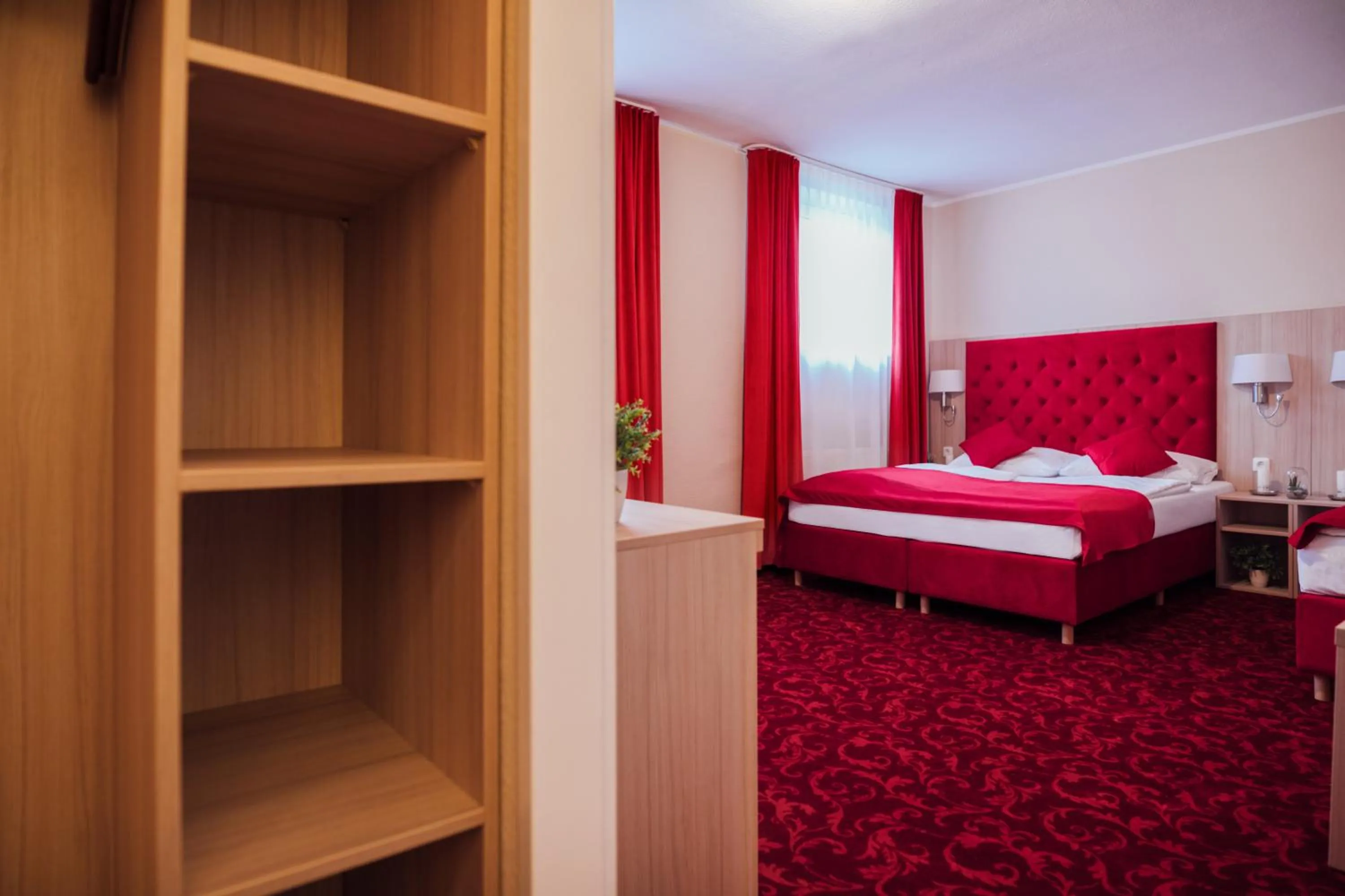 Photo of the whole room, Bed in Hotel CULT Hamburg