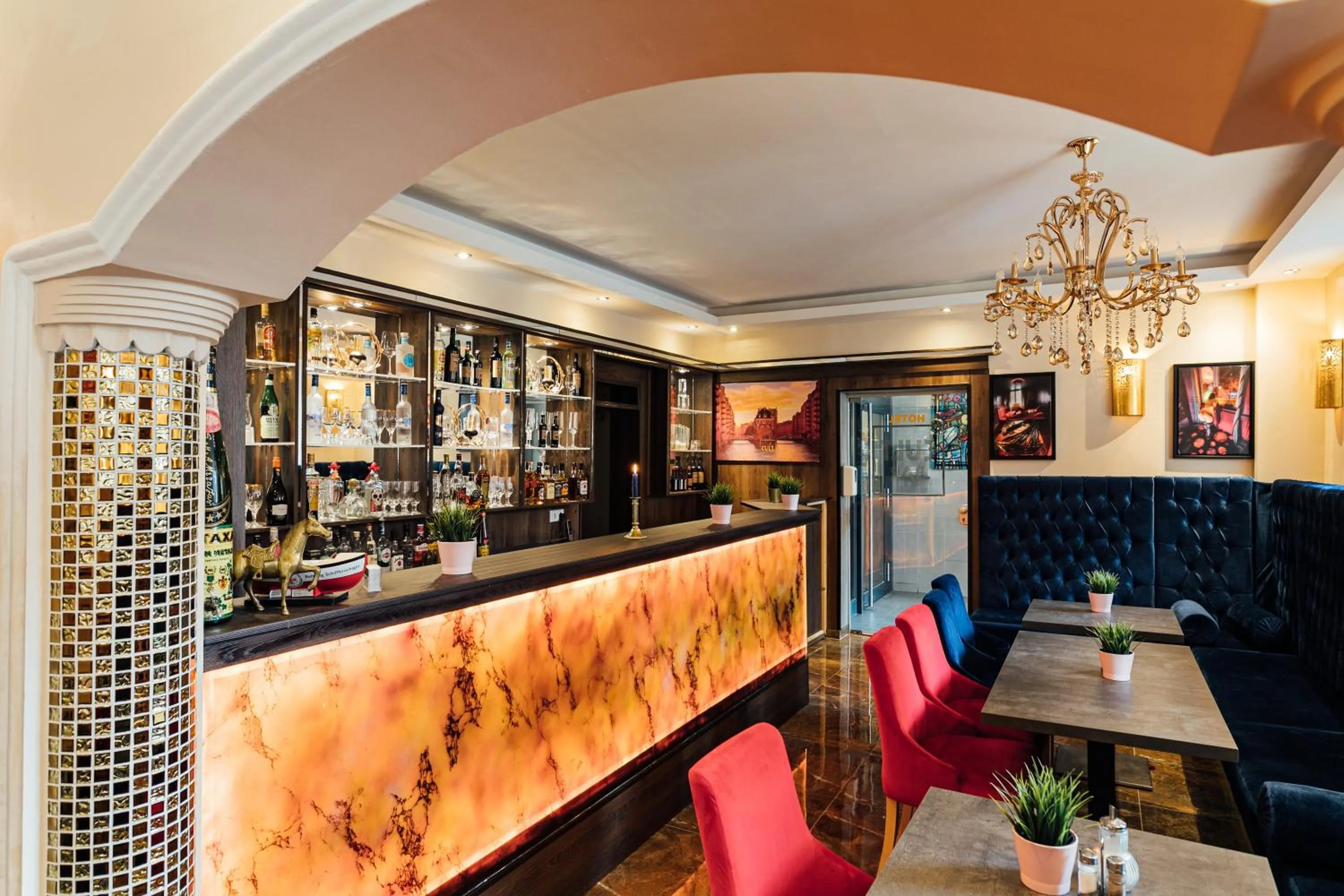 Lounge or bar in Hotel CULT Hamburg