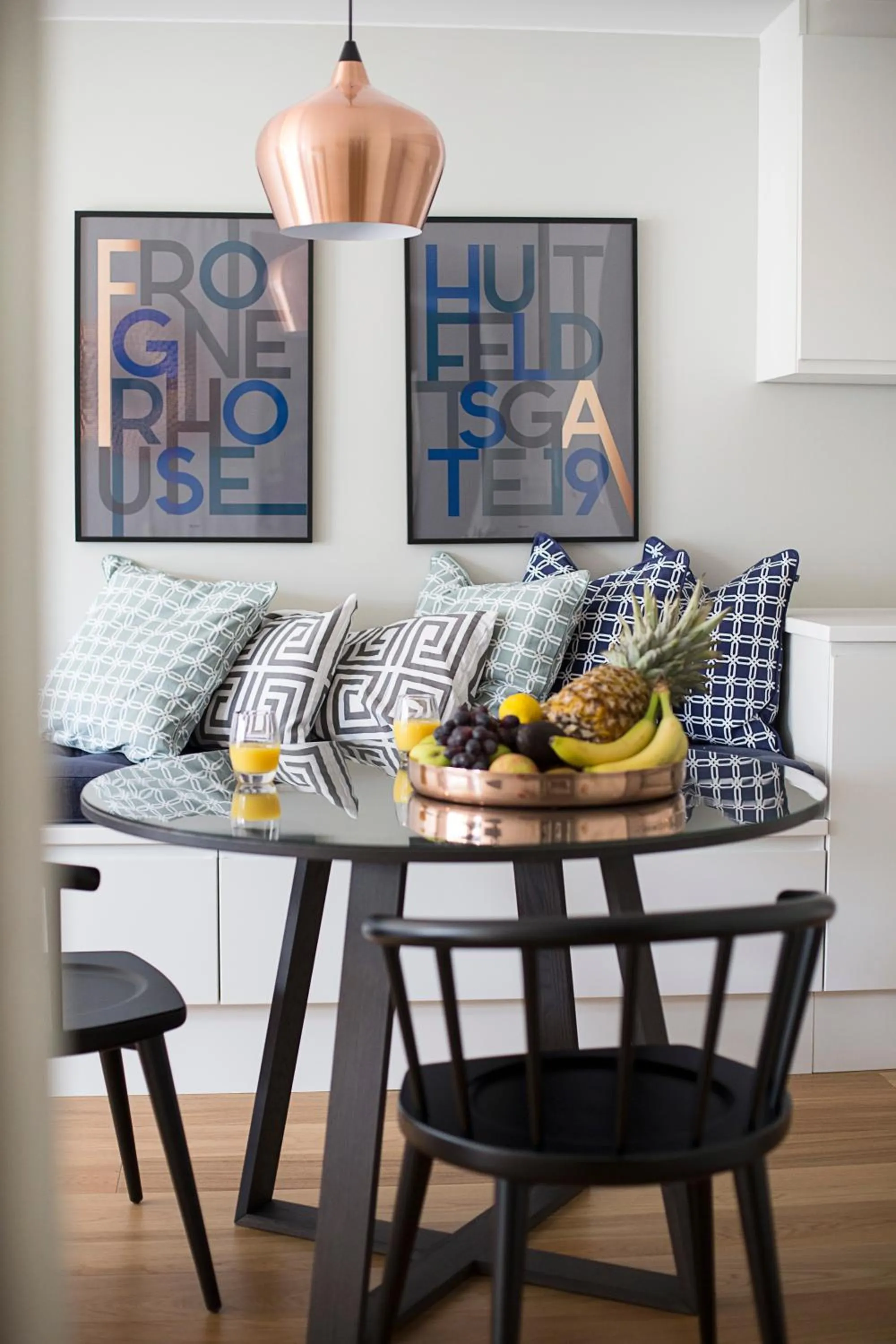 Seating area in Frogner House - Vika