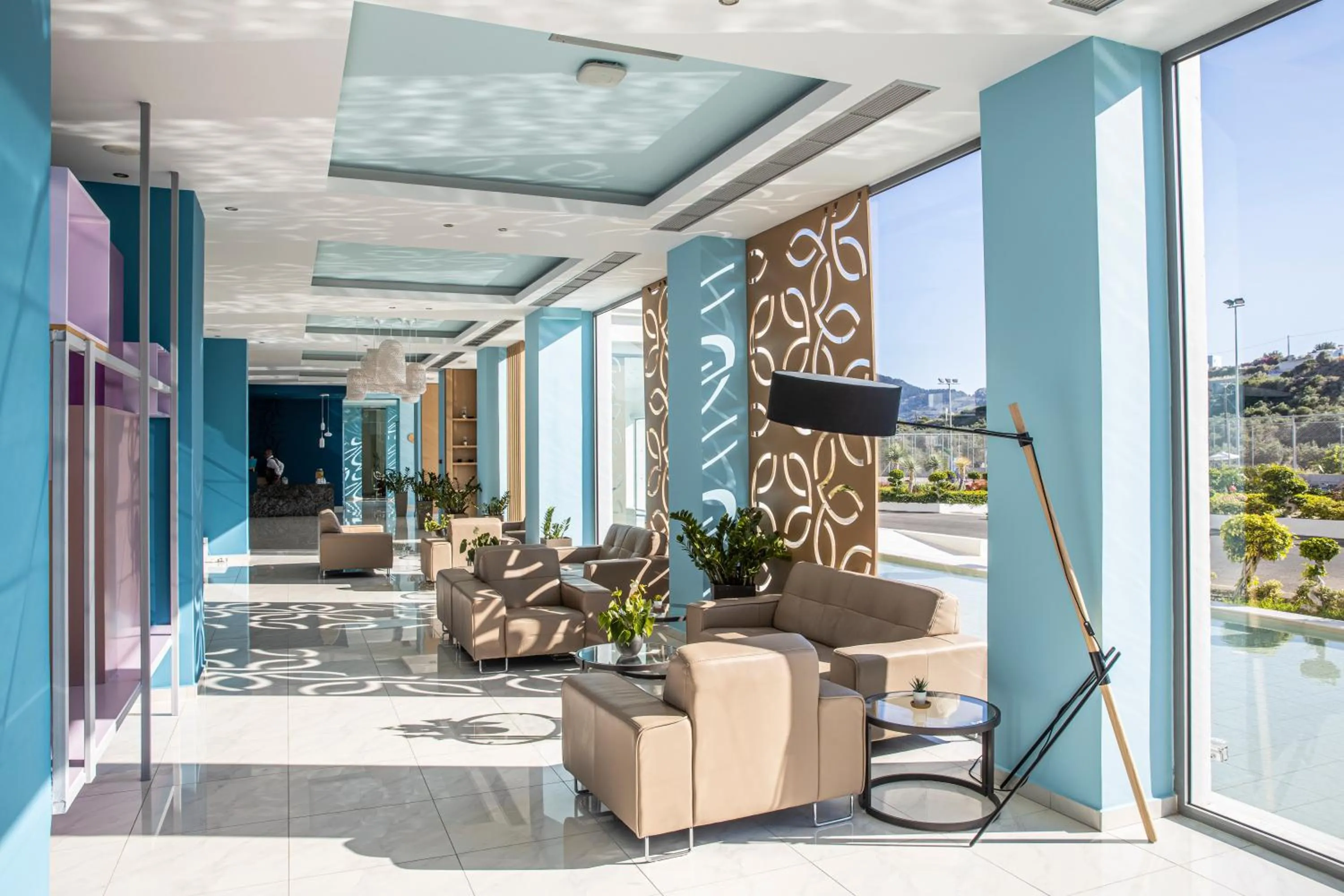 Lobby or reception in Asterias Beach Resort