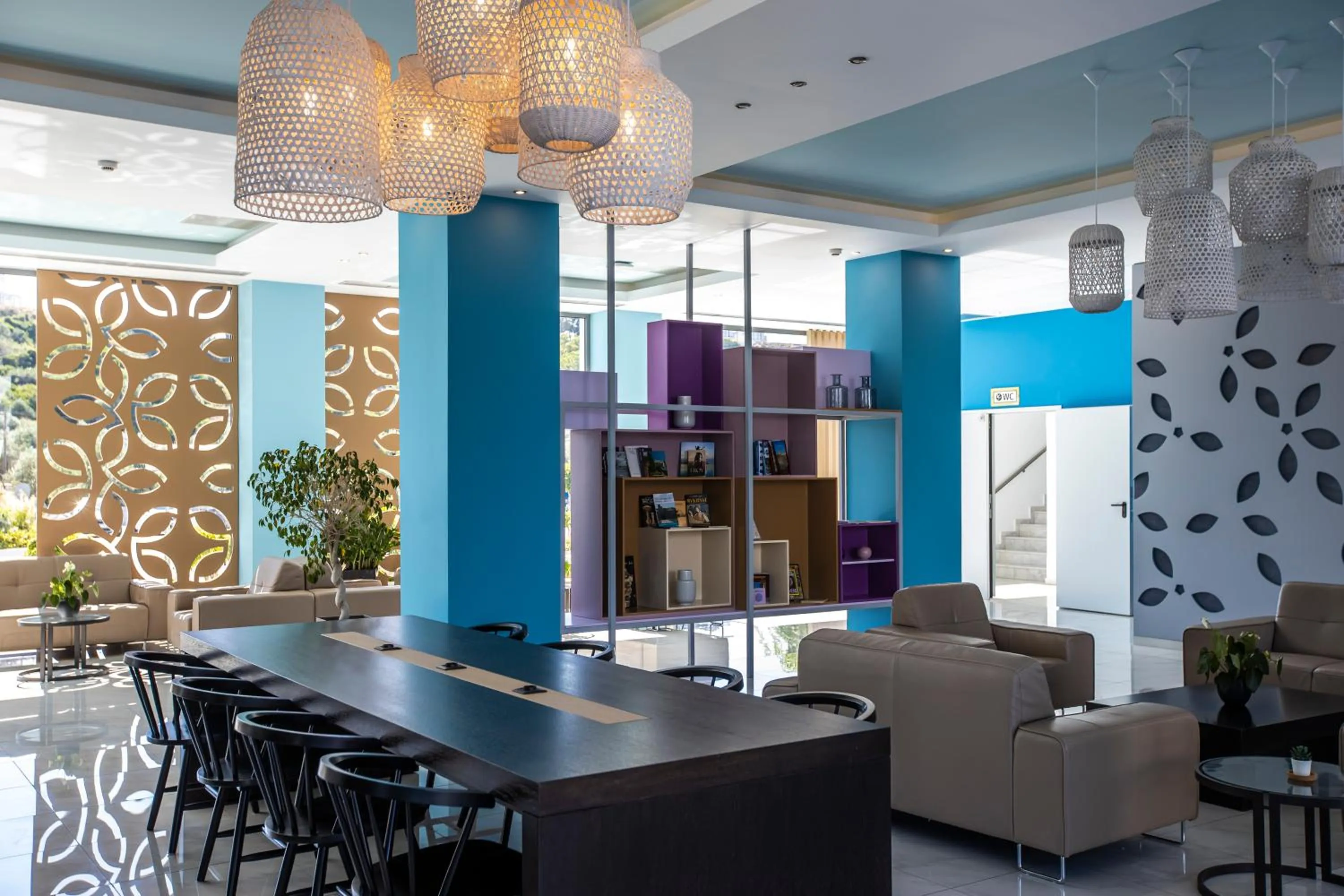 Lobby or reception in Asterias Beach Resort