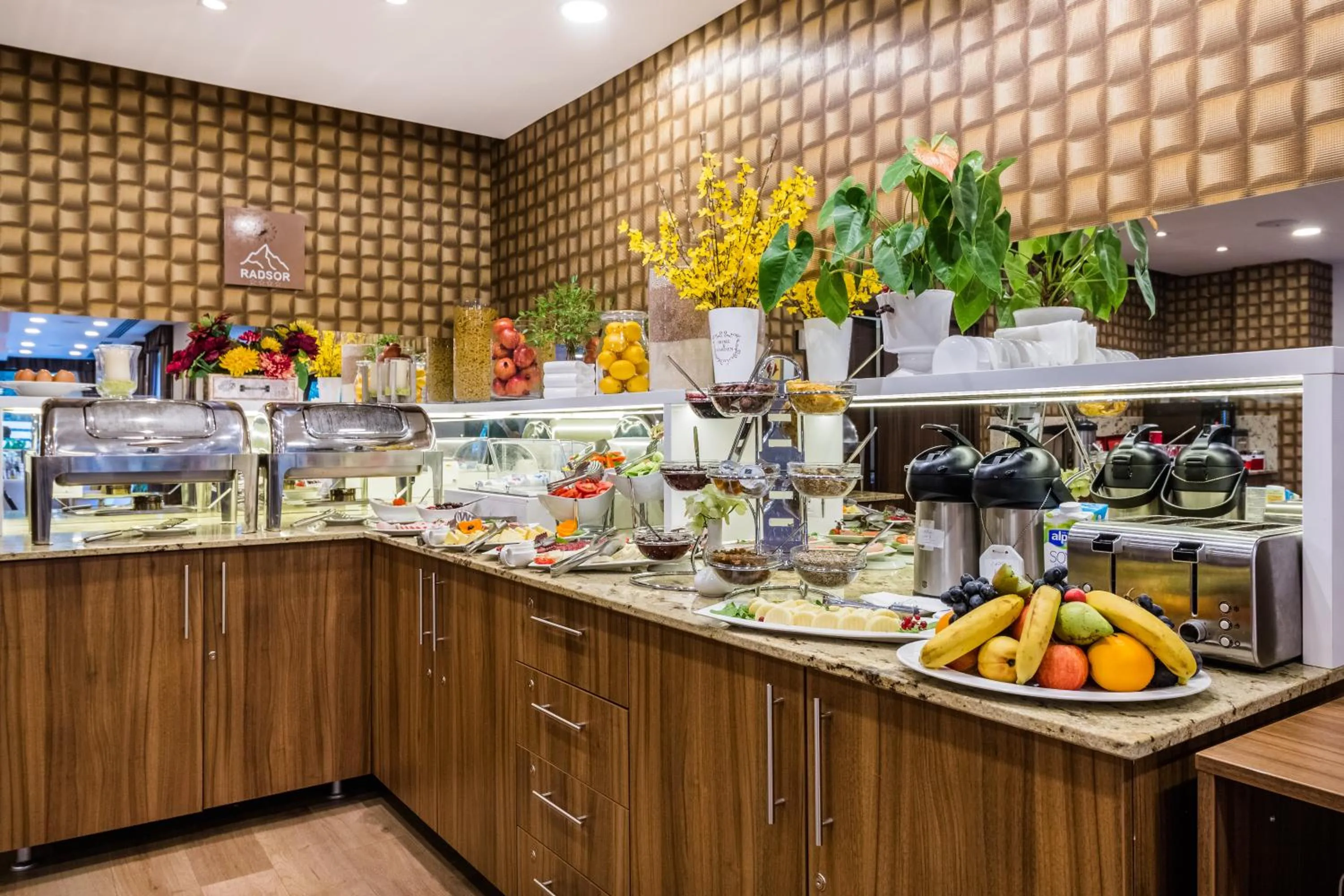 On site in Radsor Hotel