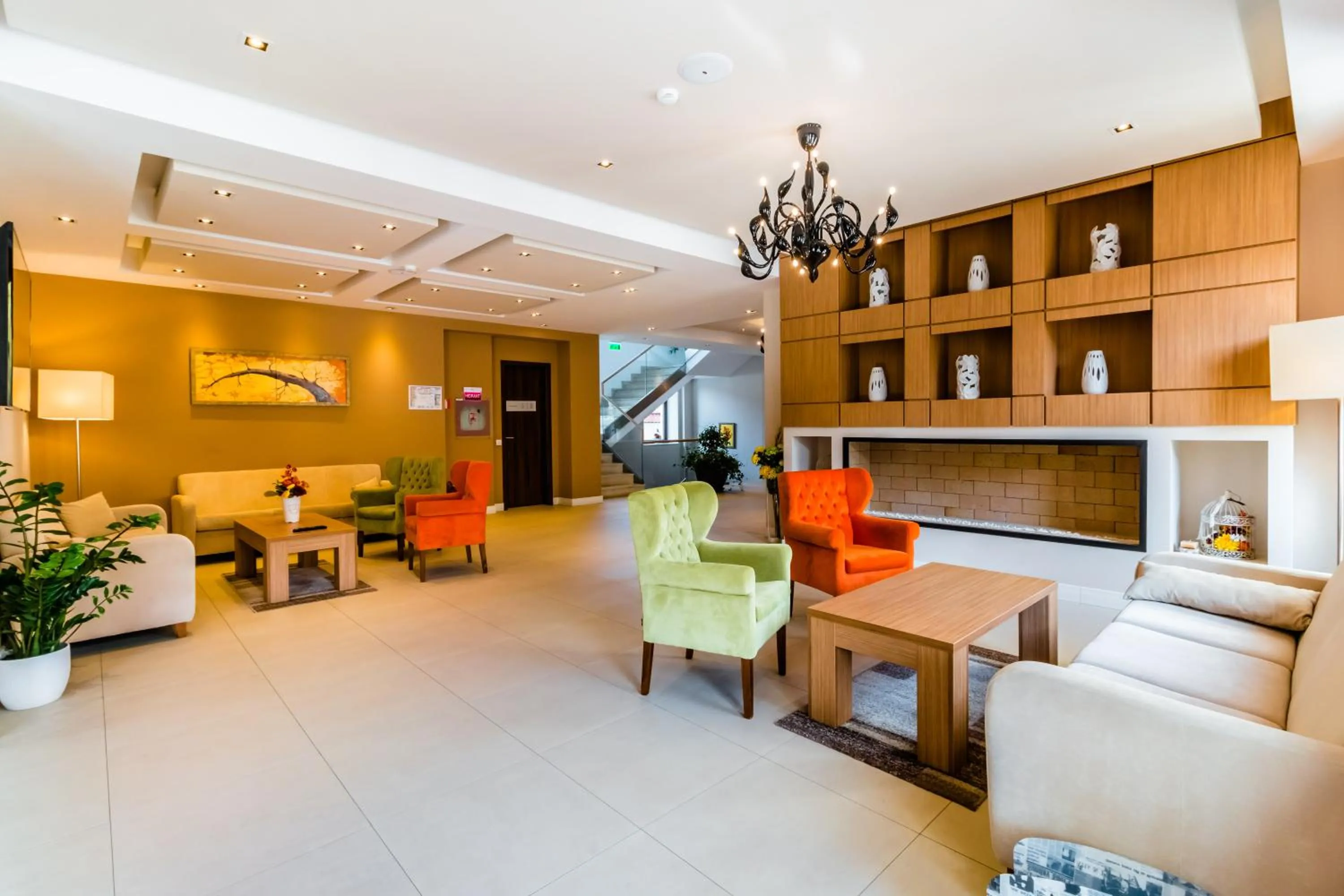 Lobby or reception in Radsor Hotel