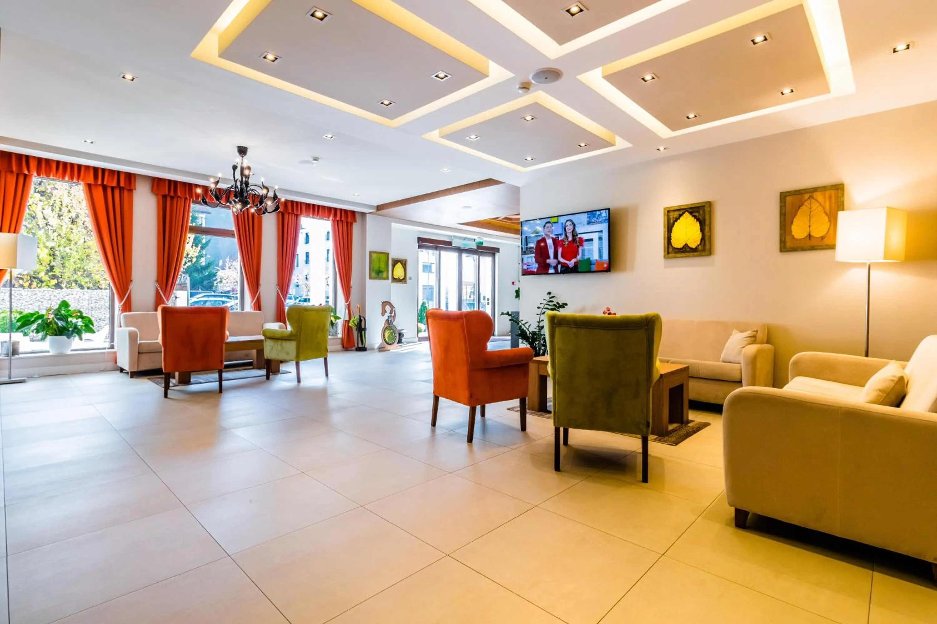 Lobby or reception in Radsor Hotel