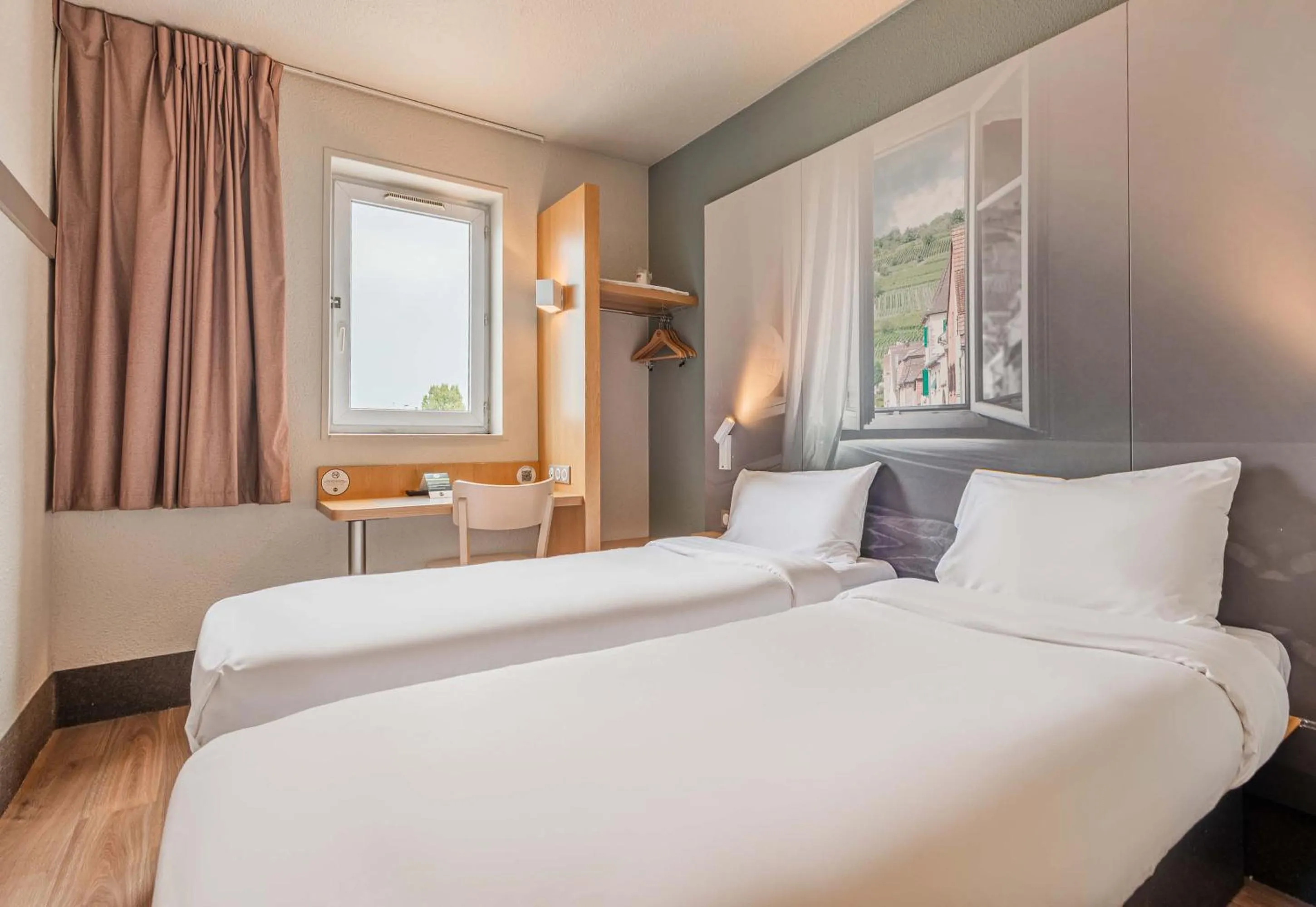 Bedroom, Bed in B&B HOTEL Mulhouse Ile Napoléon