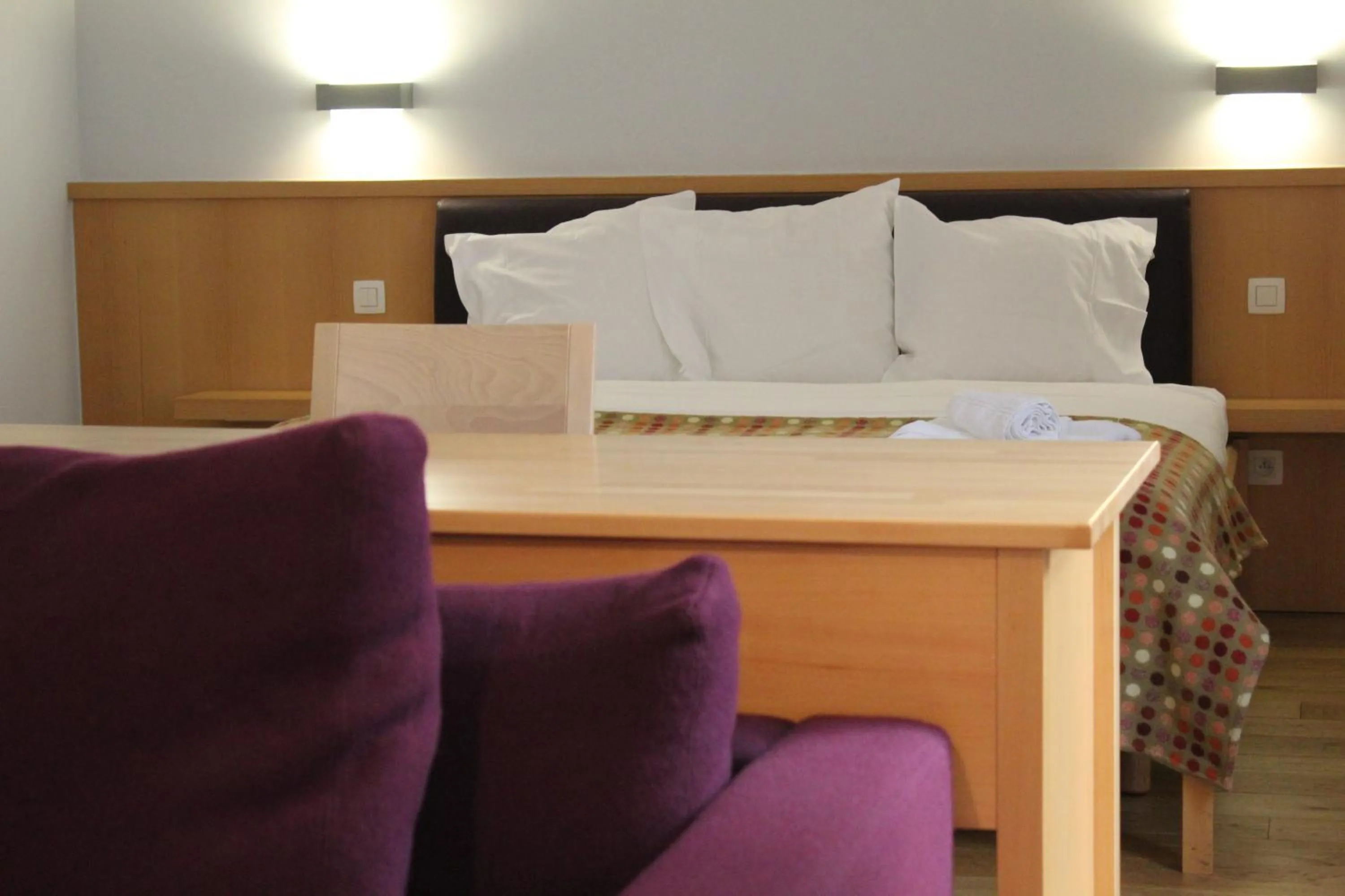 Bedroom, Bed in Irish College Leuven