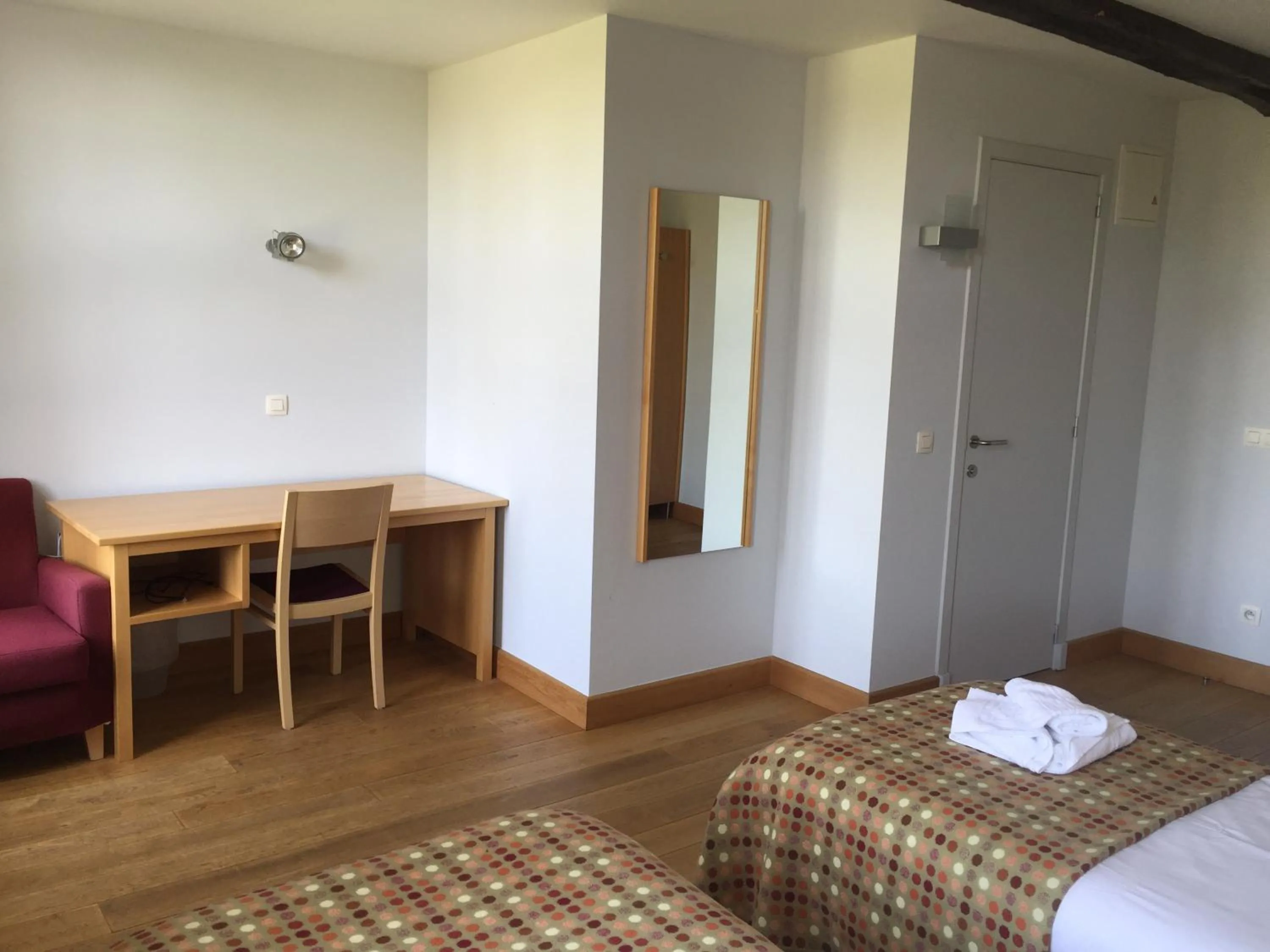 Bedroom, Bed in Irish College Leuven