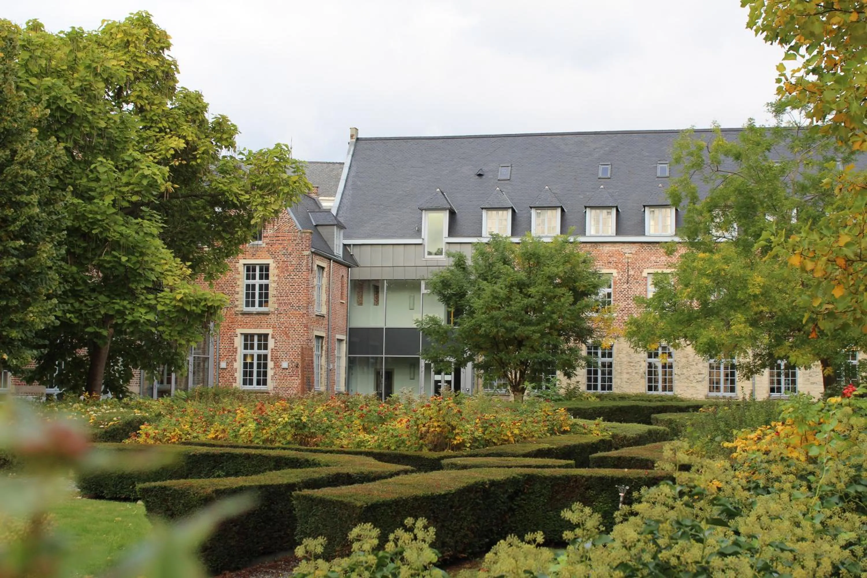 Garden in Irish College Leuven