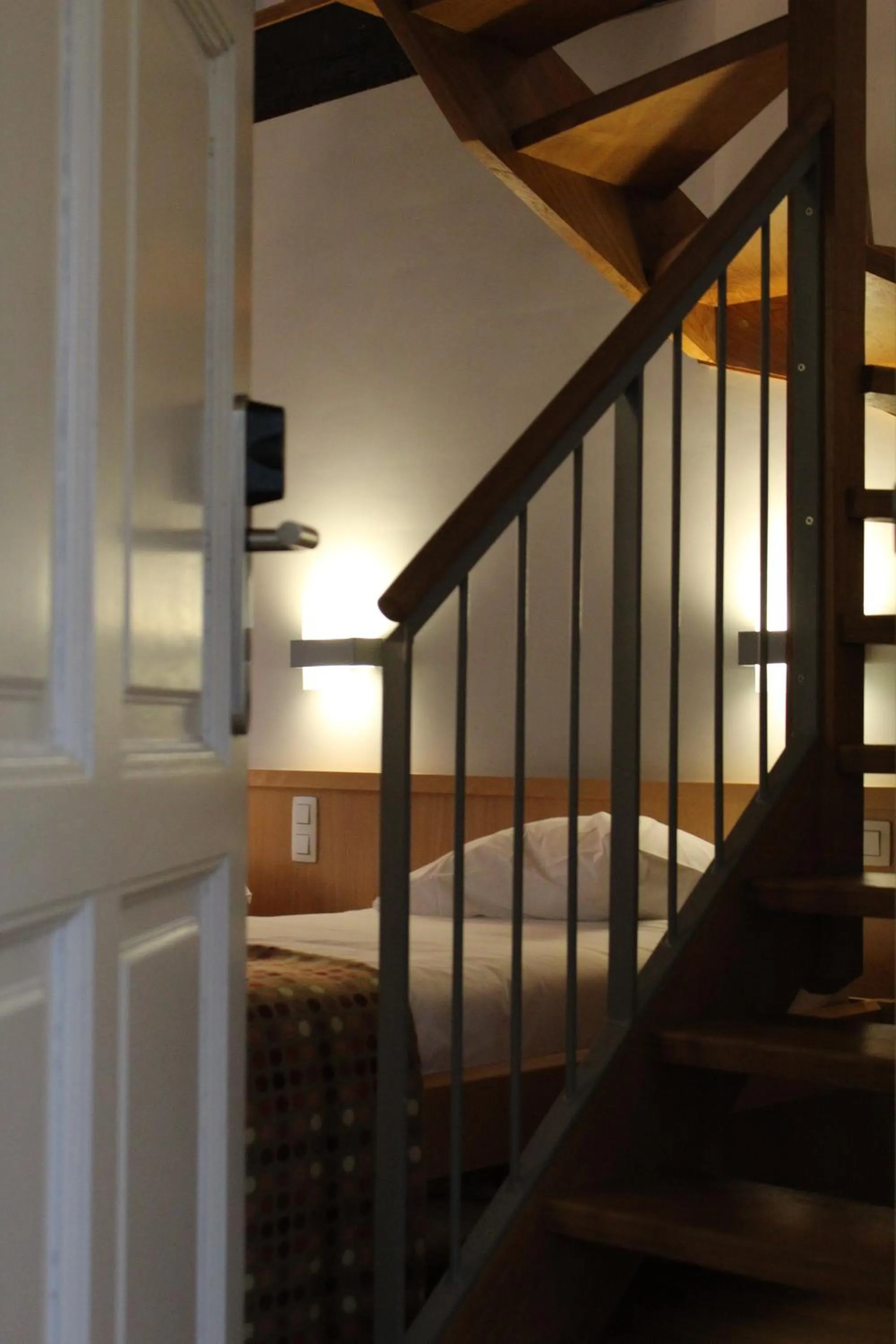 Bedroom, Bed in Irish College Leuven