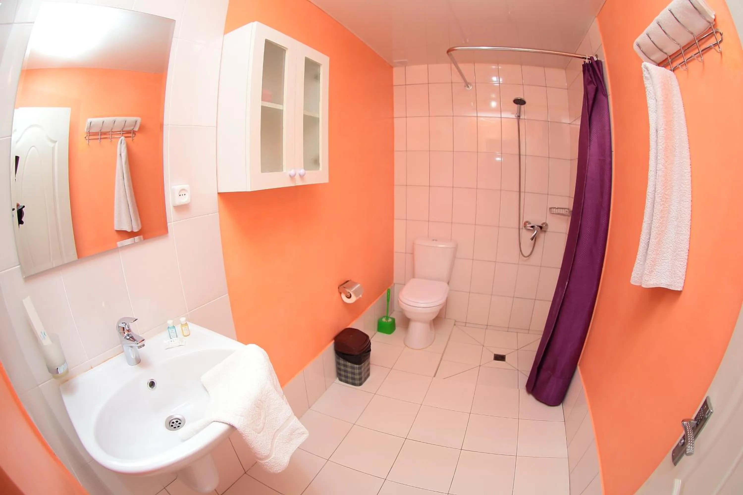 Shower in Star Hotel