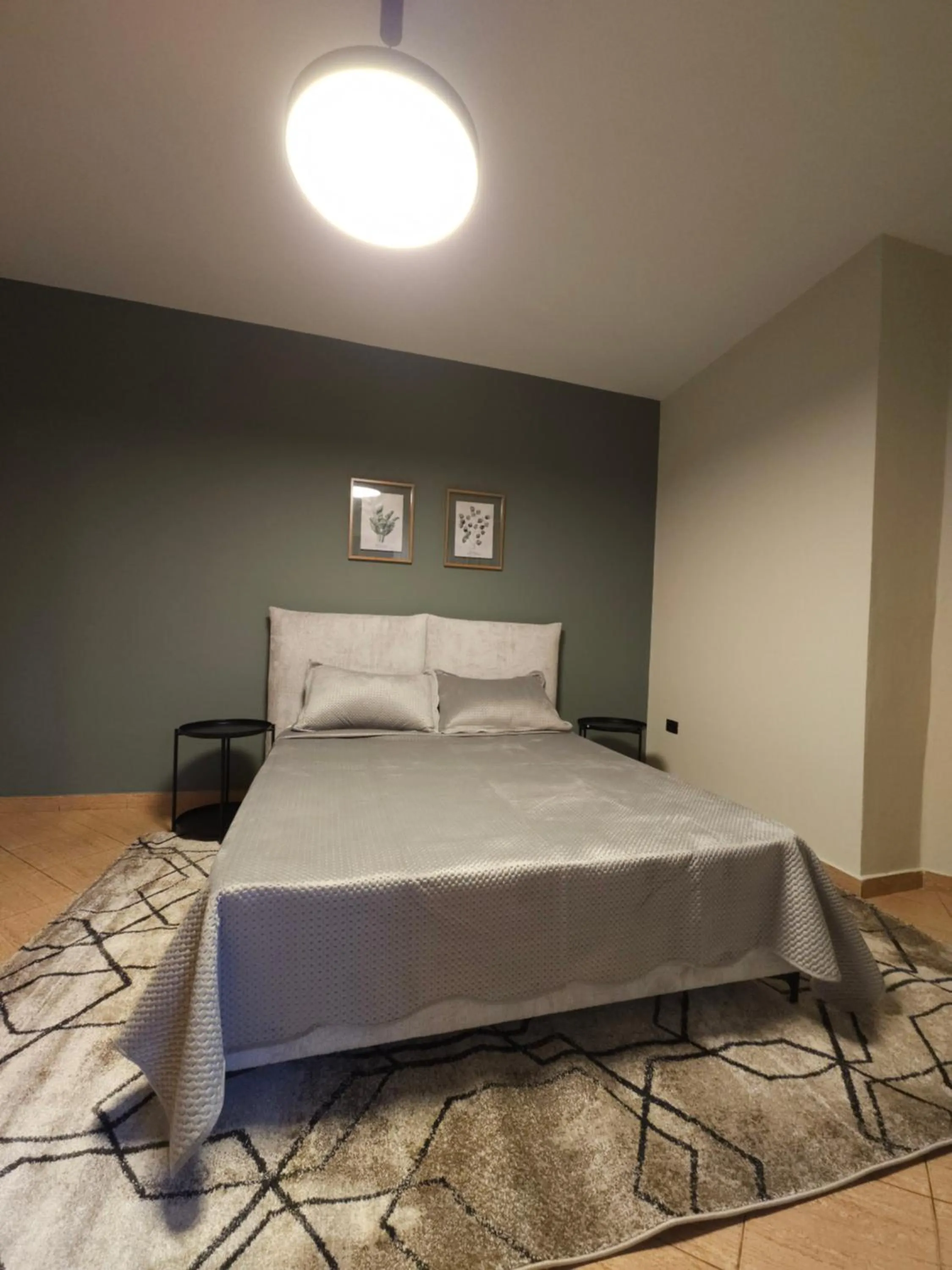 Bed in Oda Hotel Tirana