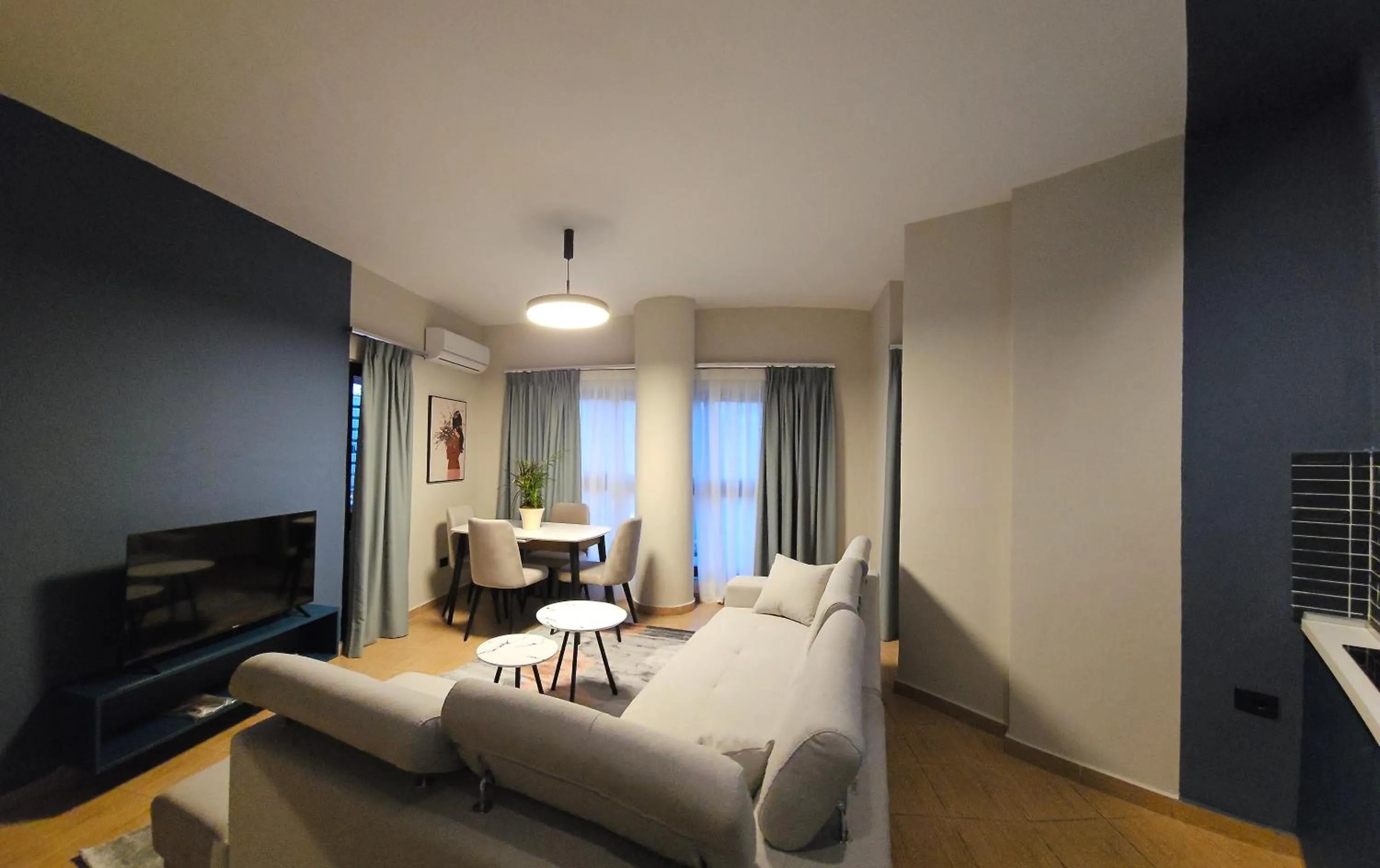 Bed in Oda Hotel Tirana