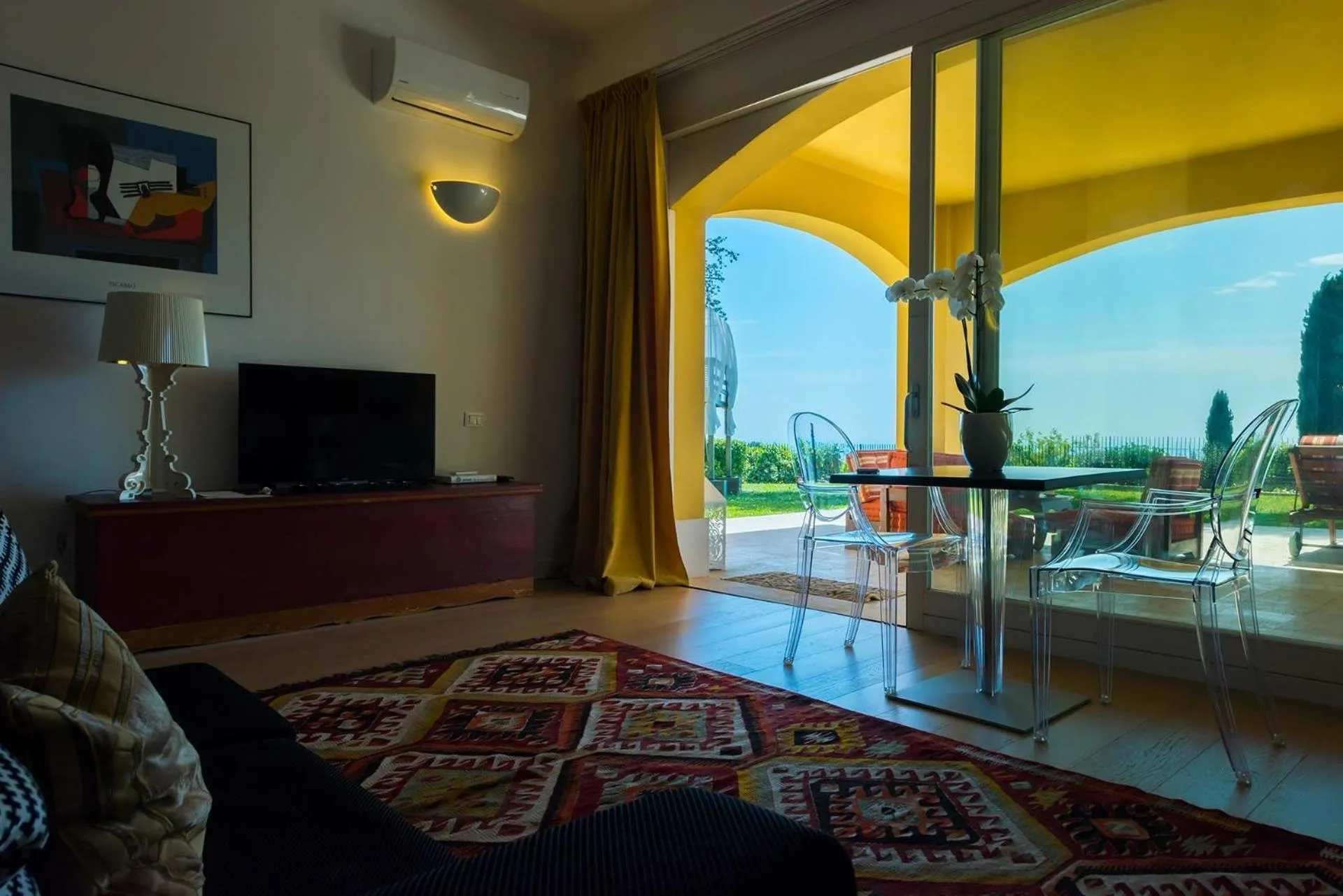 Living room in Tra gli Alberi e il Mare