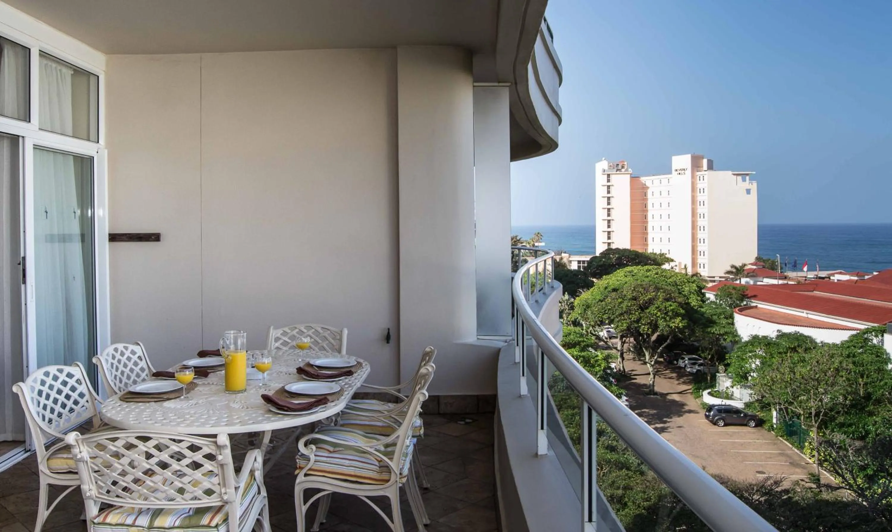 Patio in 302 Oyster Schelles - by Stay in Umhlanga