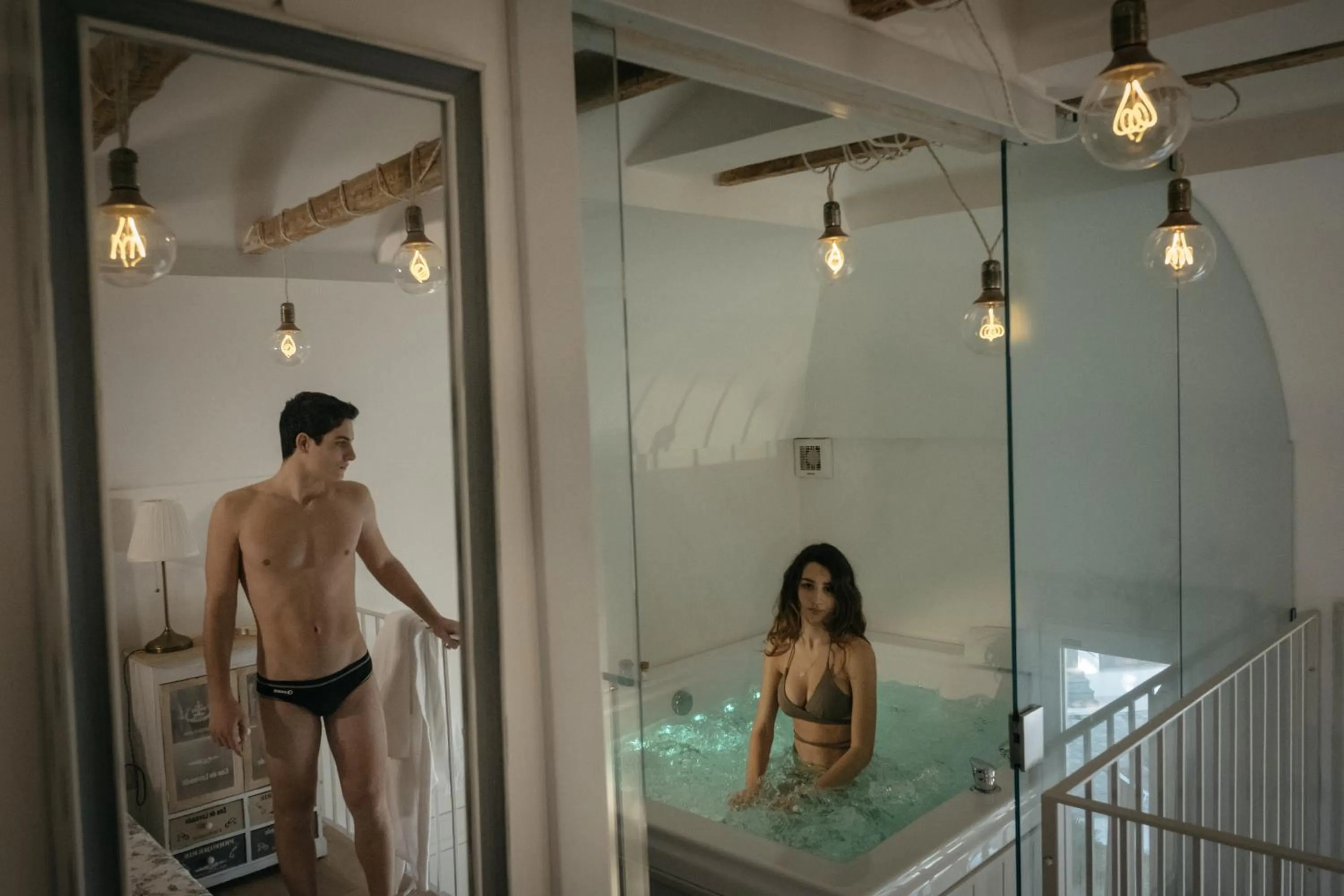 Hot Tub in Palazzo Mandurino luxury relais