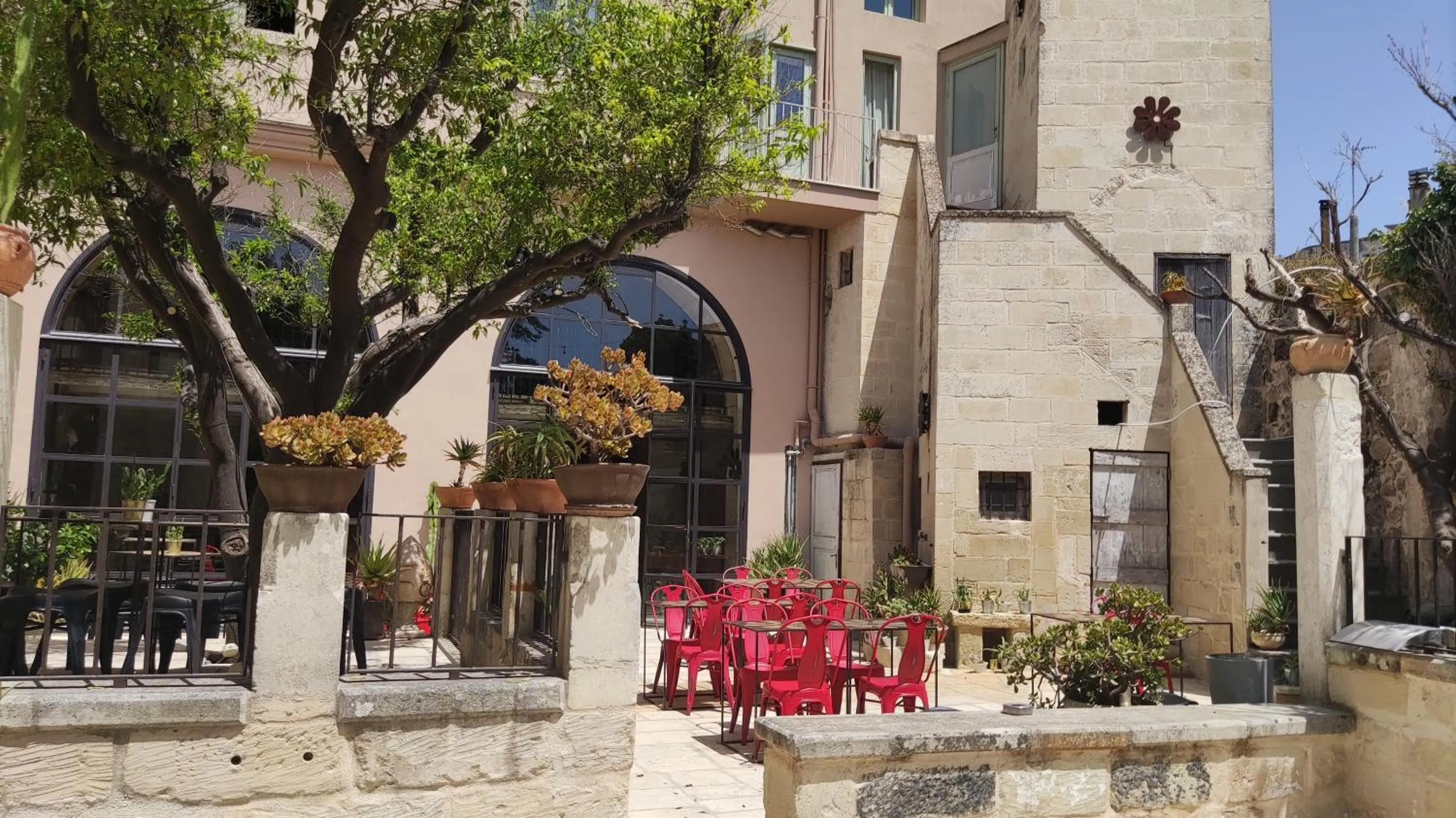 Garden in Palazzo Mandurino luxury relais