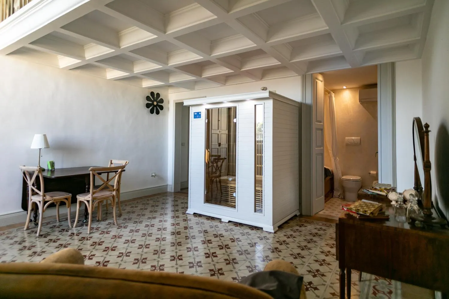 Bedroom in Palazzo Mandurino luxury relais