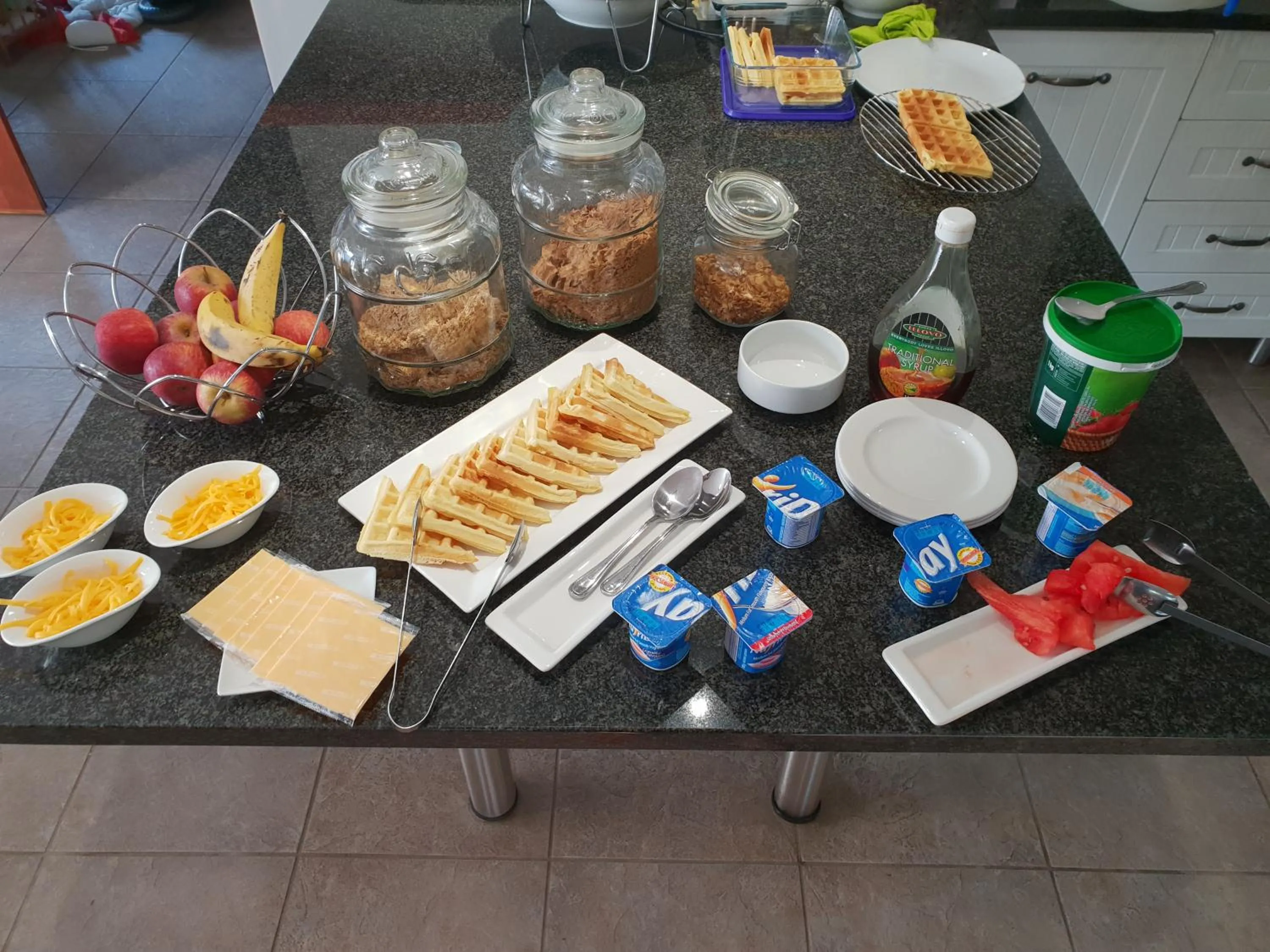 Breakfast in Dilisca Guesthouse