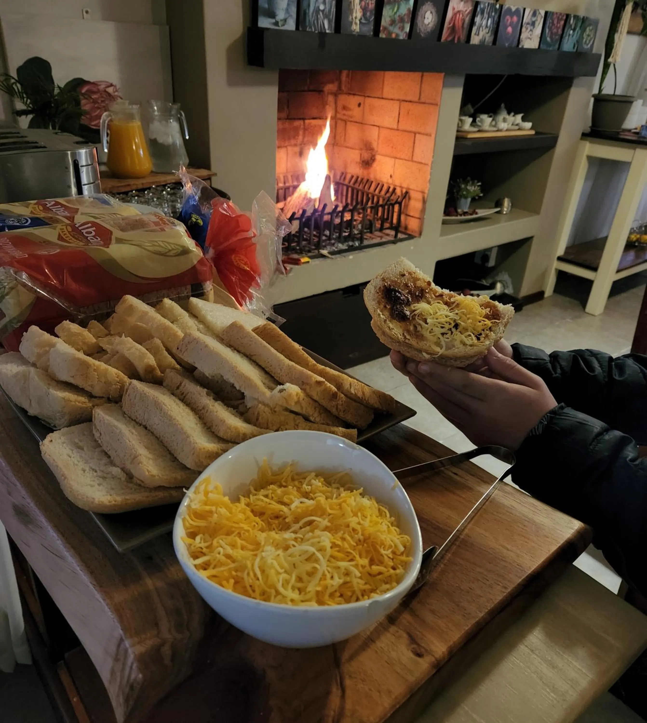 Breakfast in Dilisca Guesthouse