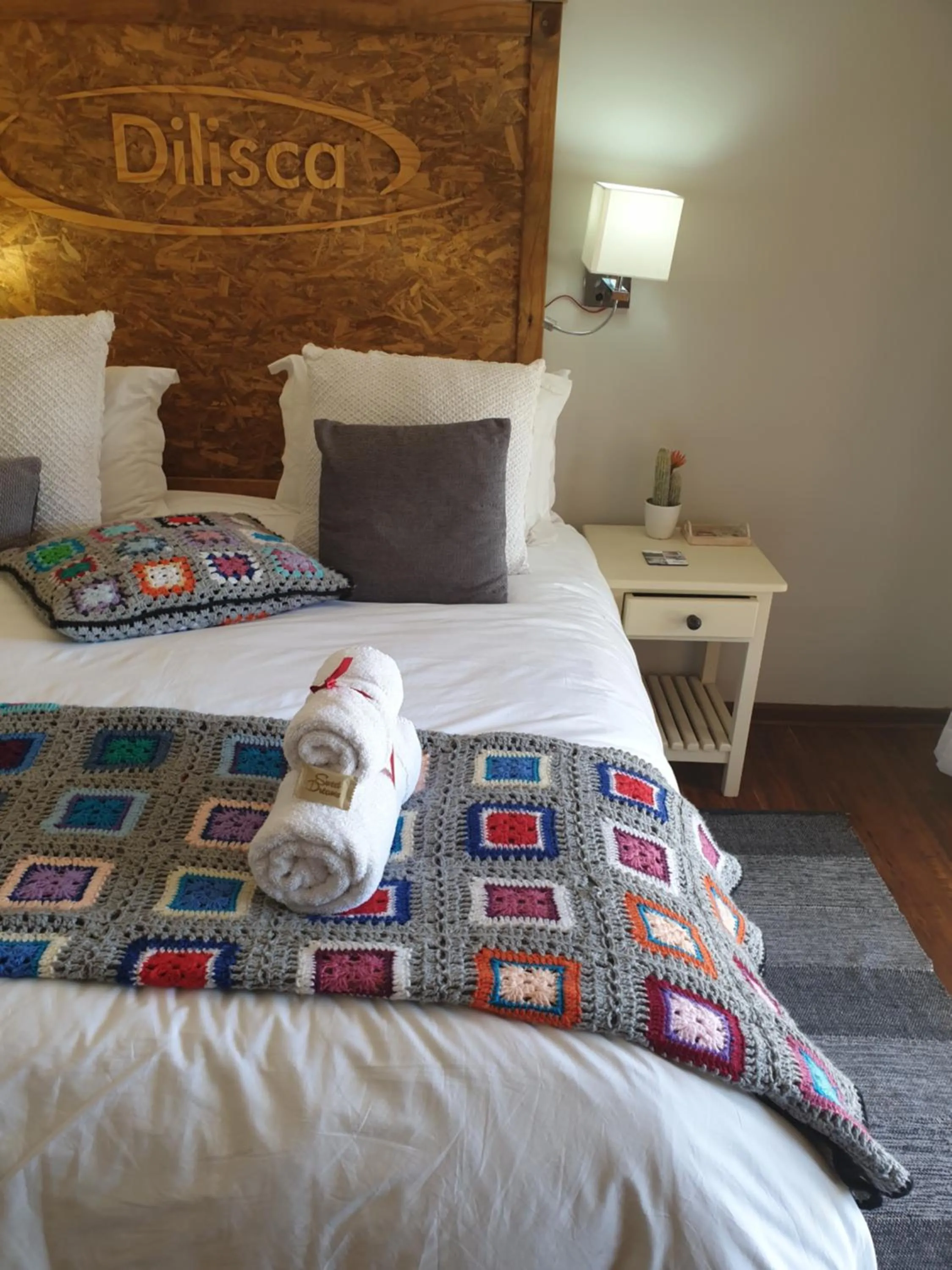 Bed in Dilisca Guesthouse