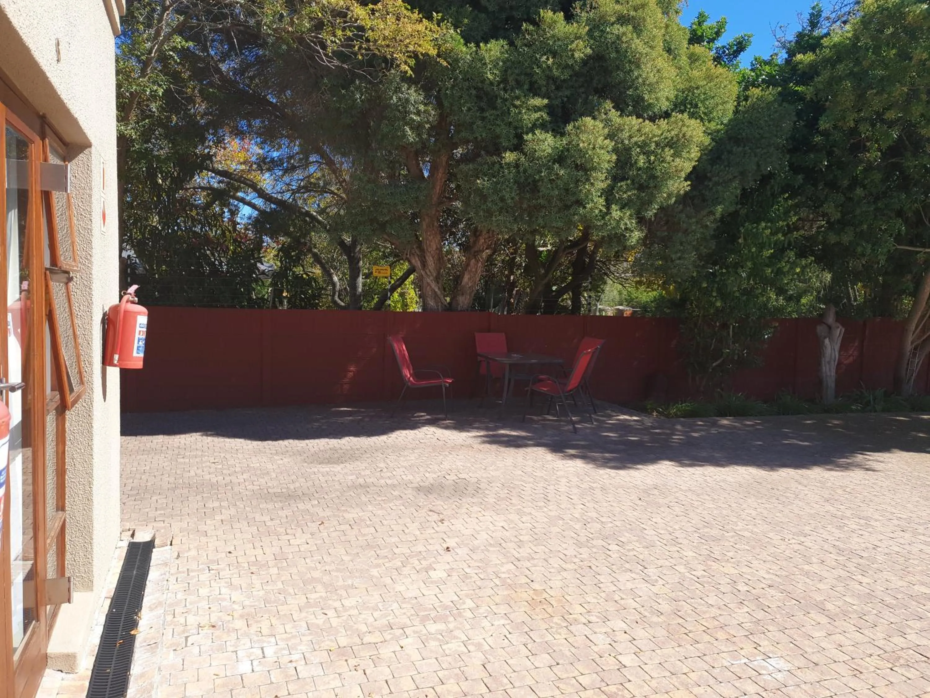 Patio in Dilisca Guesthouse