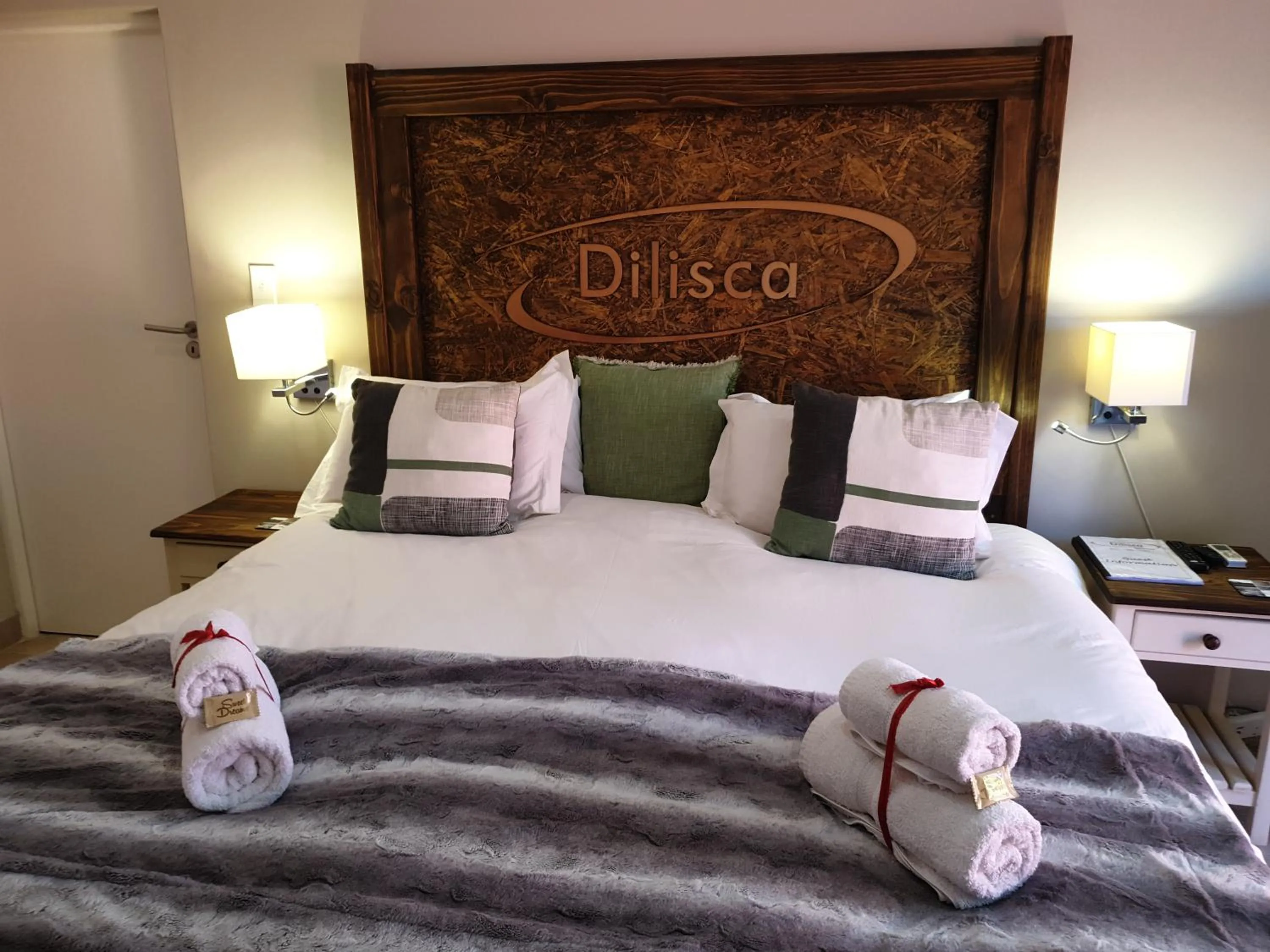 Bed in Dilisca Guesthouse