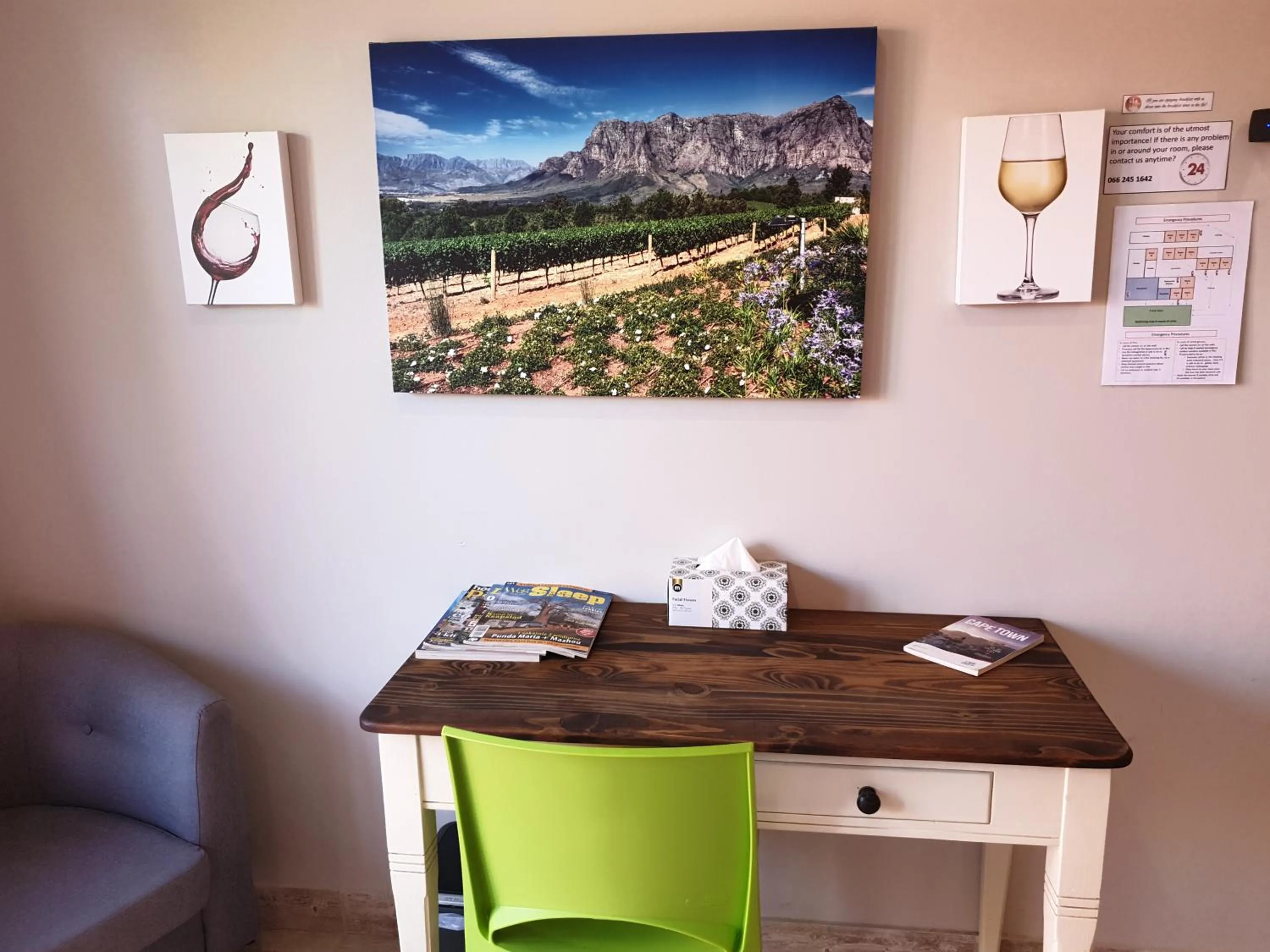 Decorative detail in Dilisca Guesthouse