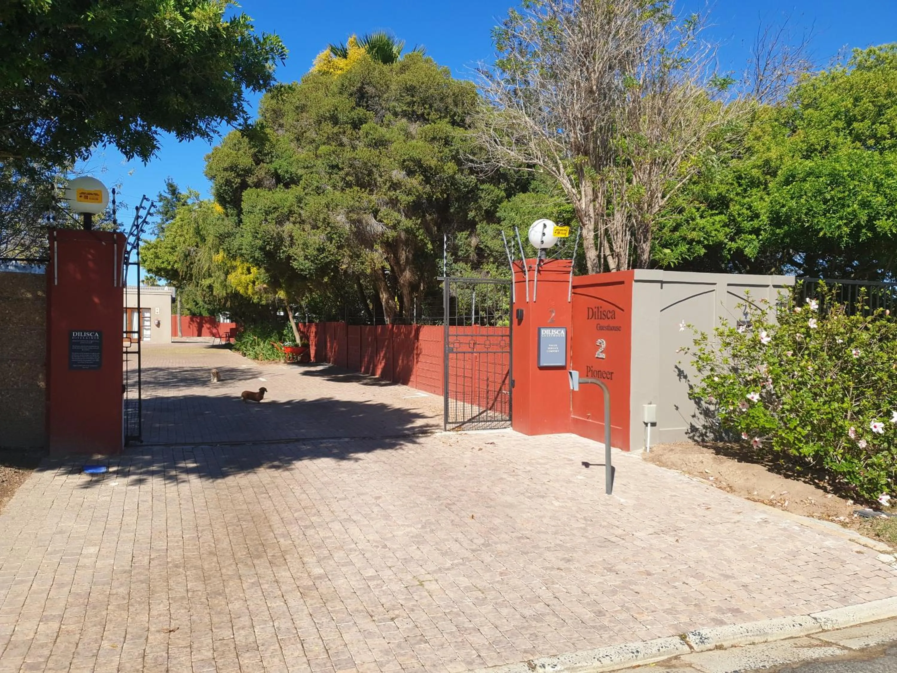 Facade/entrance in Dilisca Guesthouse
