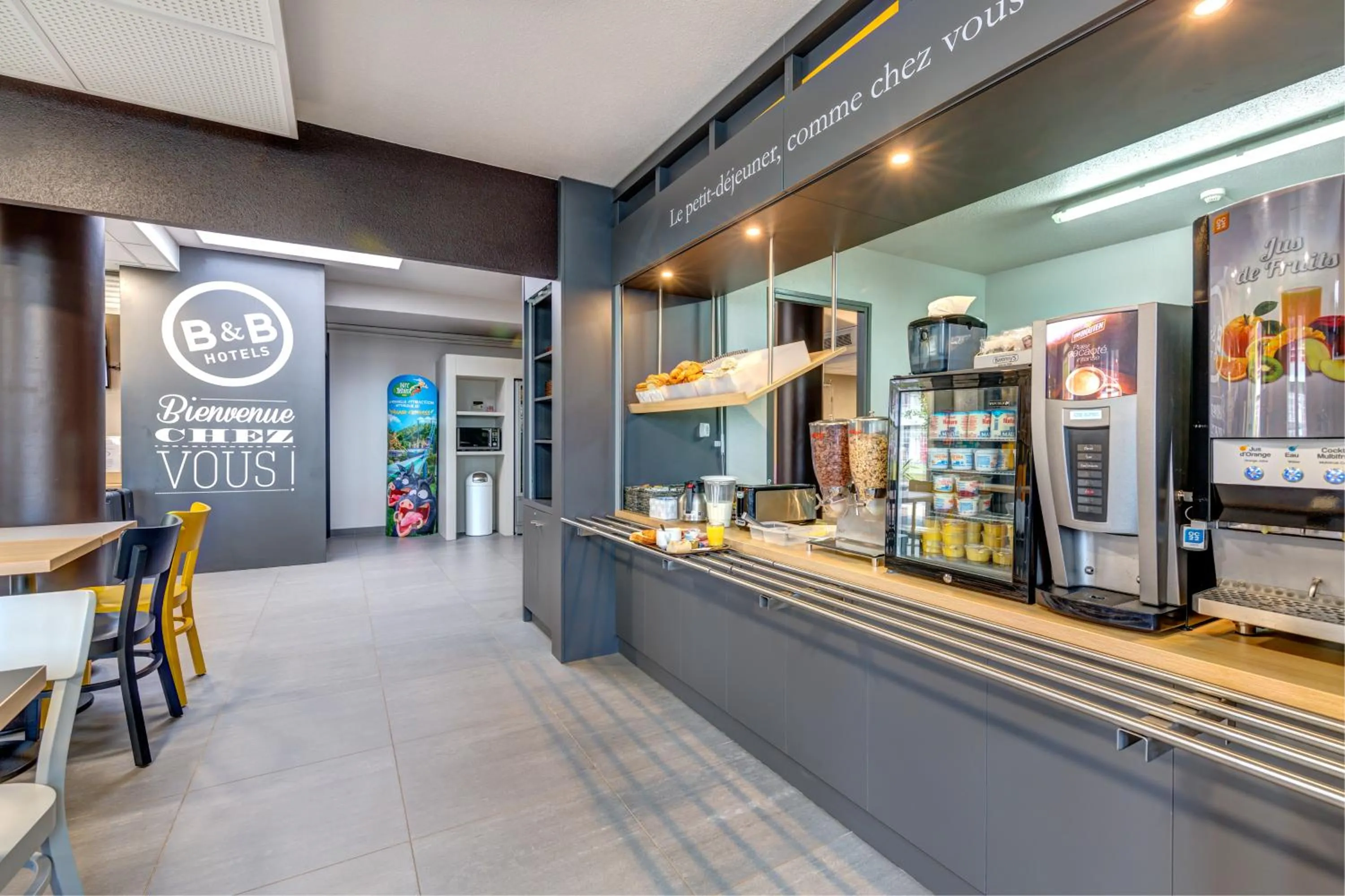 Buffet breakfast in B&B HOTEL Goussainville CDG