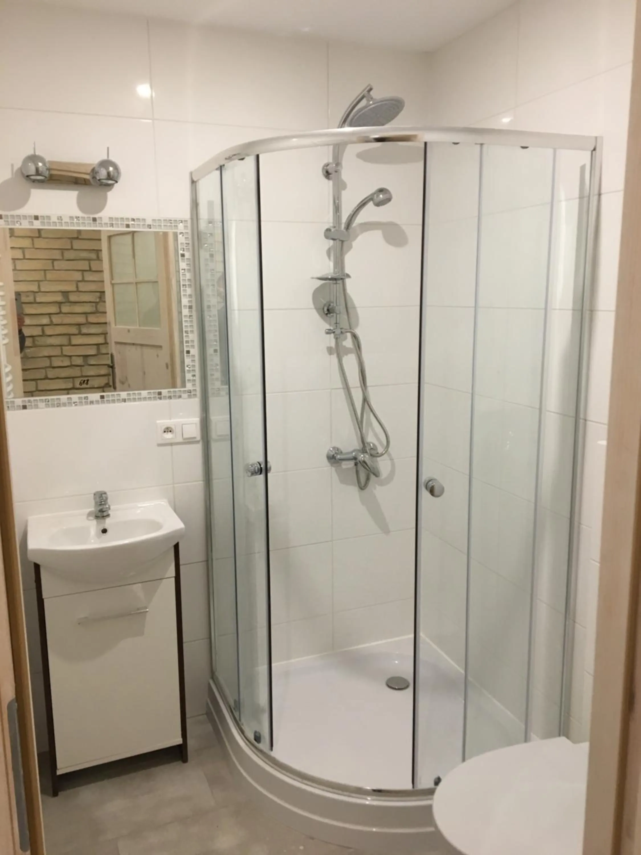 Bathroom in Hostel Przed Świtem