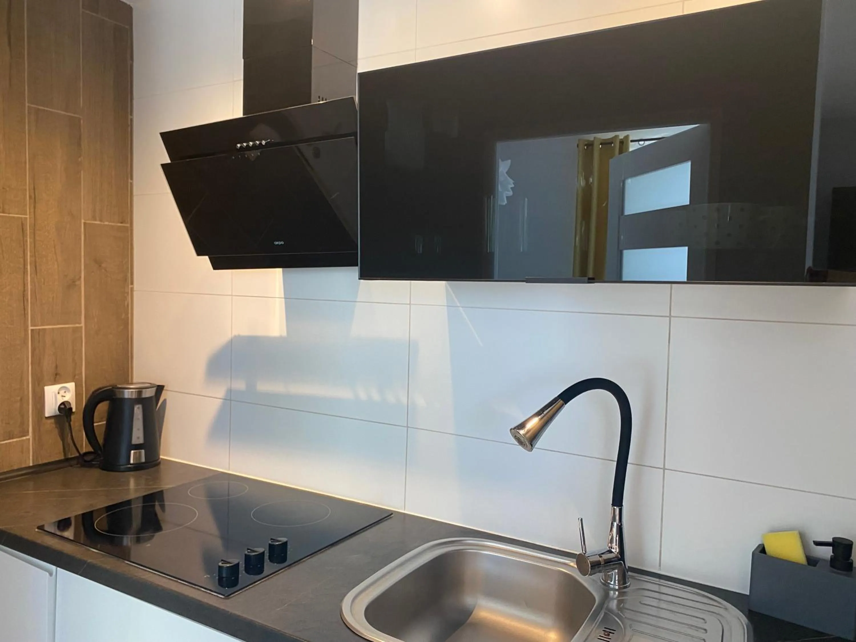 Kitchen or kitchenette in Hostel Przed Świtem