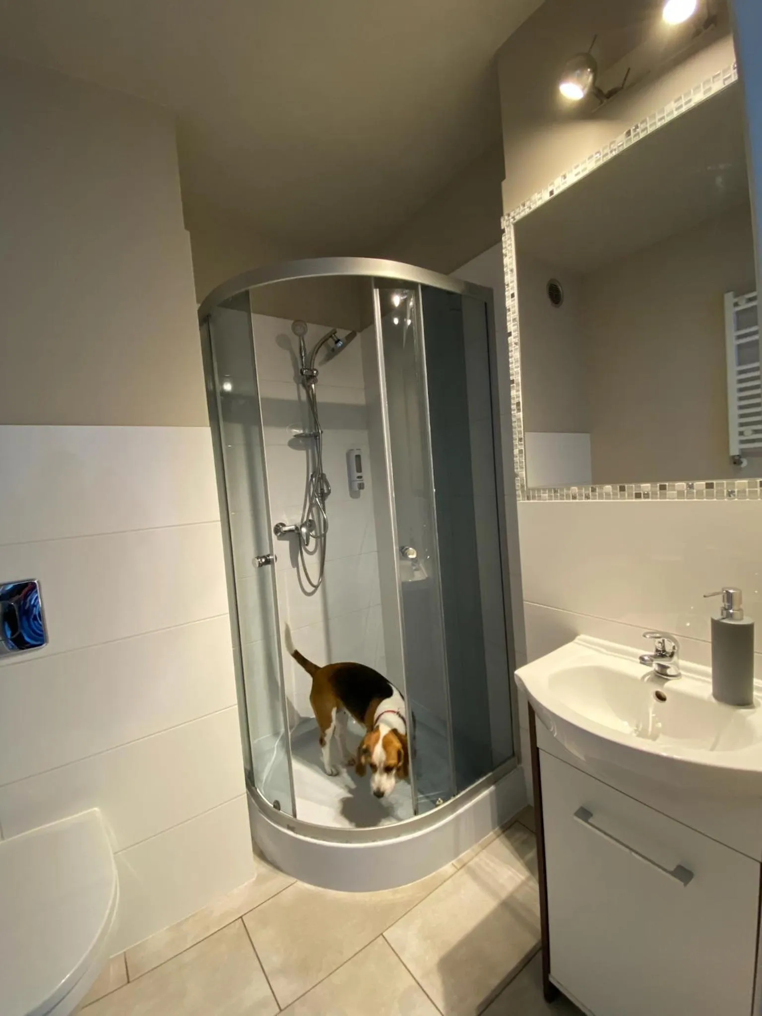 Bathroom in Hostel Przed Świtem