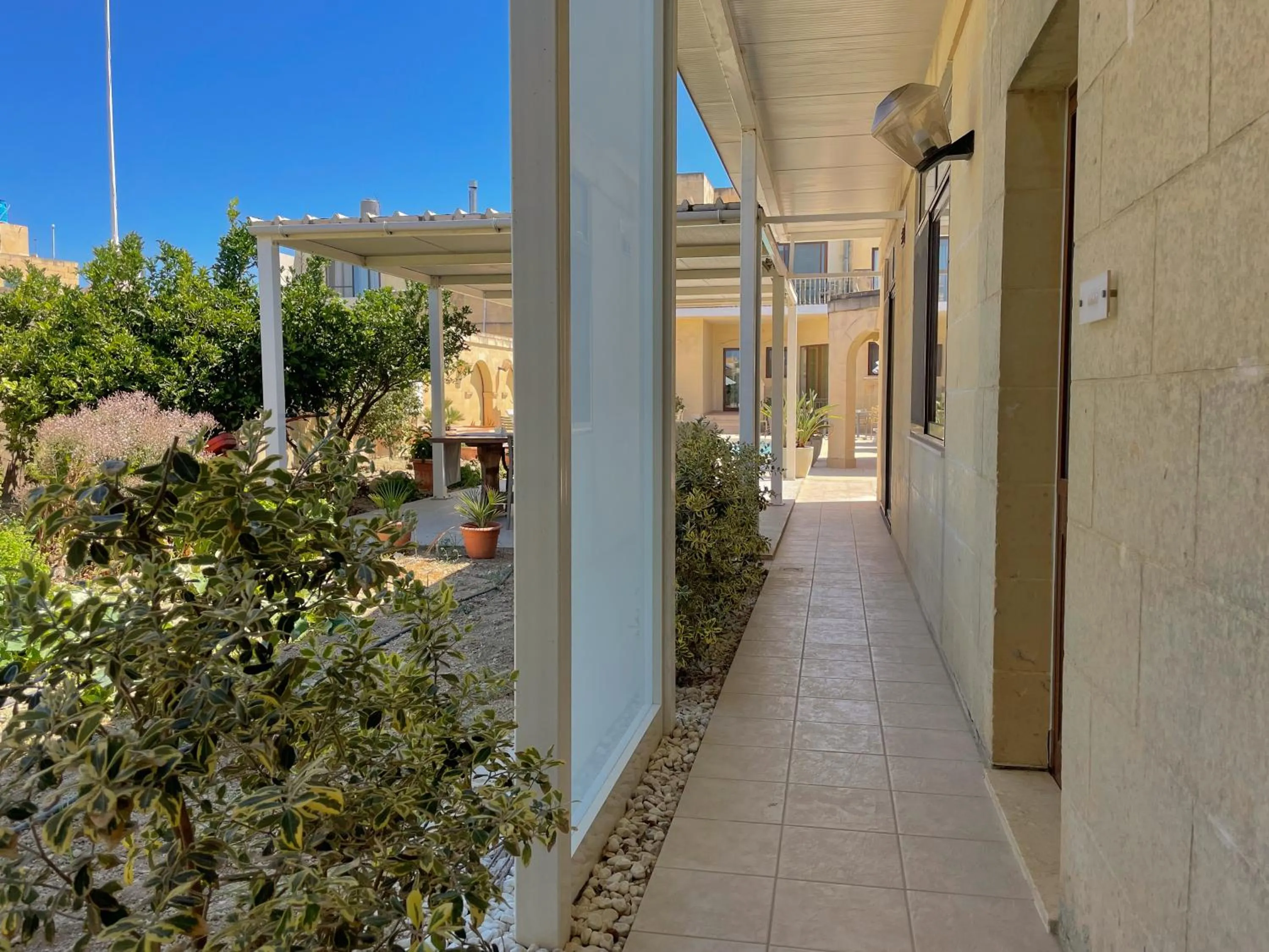 Garden in IL-Gardjola Bed and Breakfast