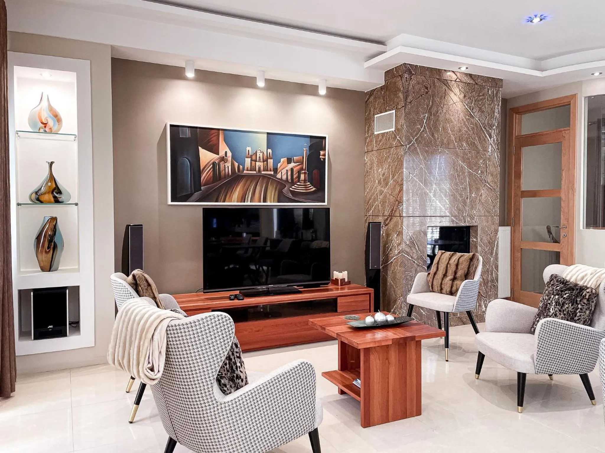 Living room in IL-Gardjola Bed and Breakfast