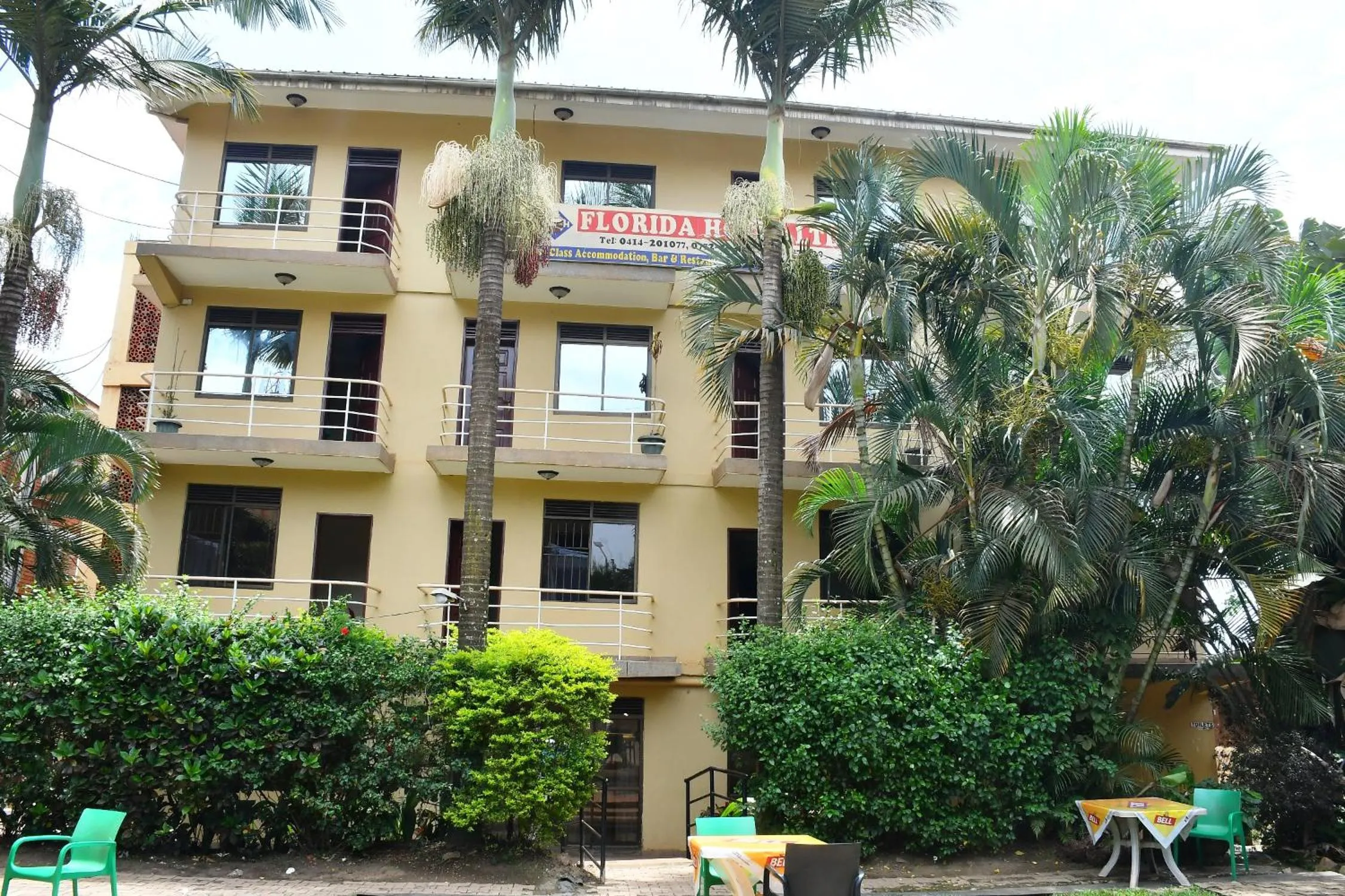 Property building in Florida Hotel Zaana Kampala