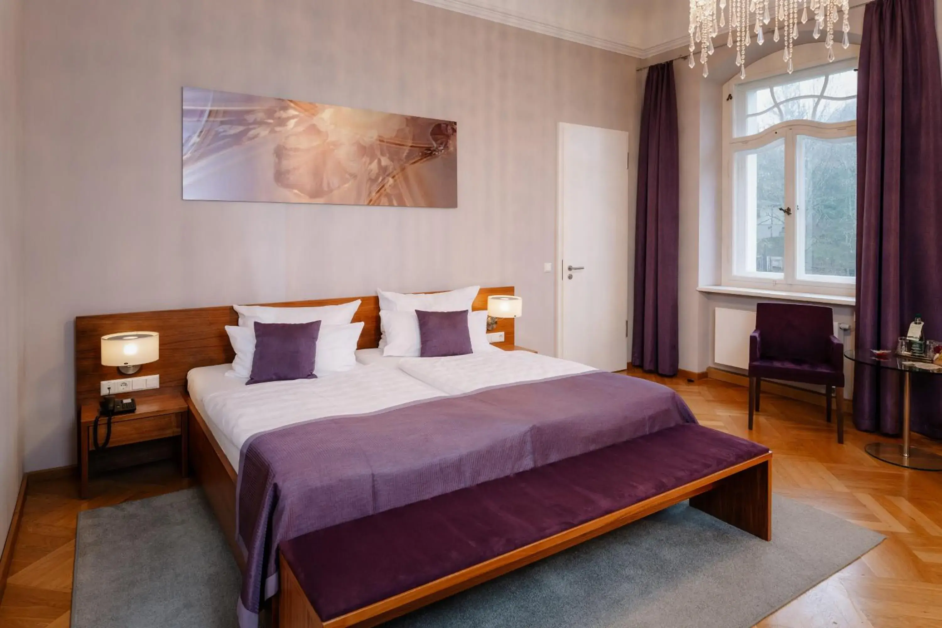 Deluxe Double Room - single occupancy in Hotel Schloss Rabenstein Deluxe Double Room - single occupancy in Hotel Schloss Rabenstein