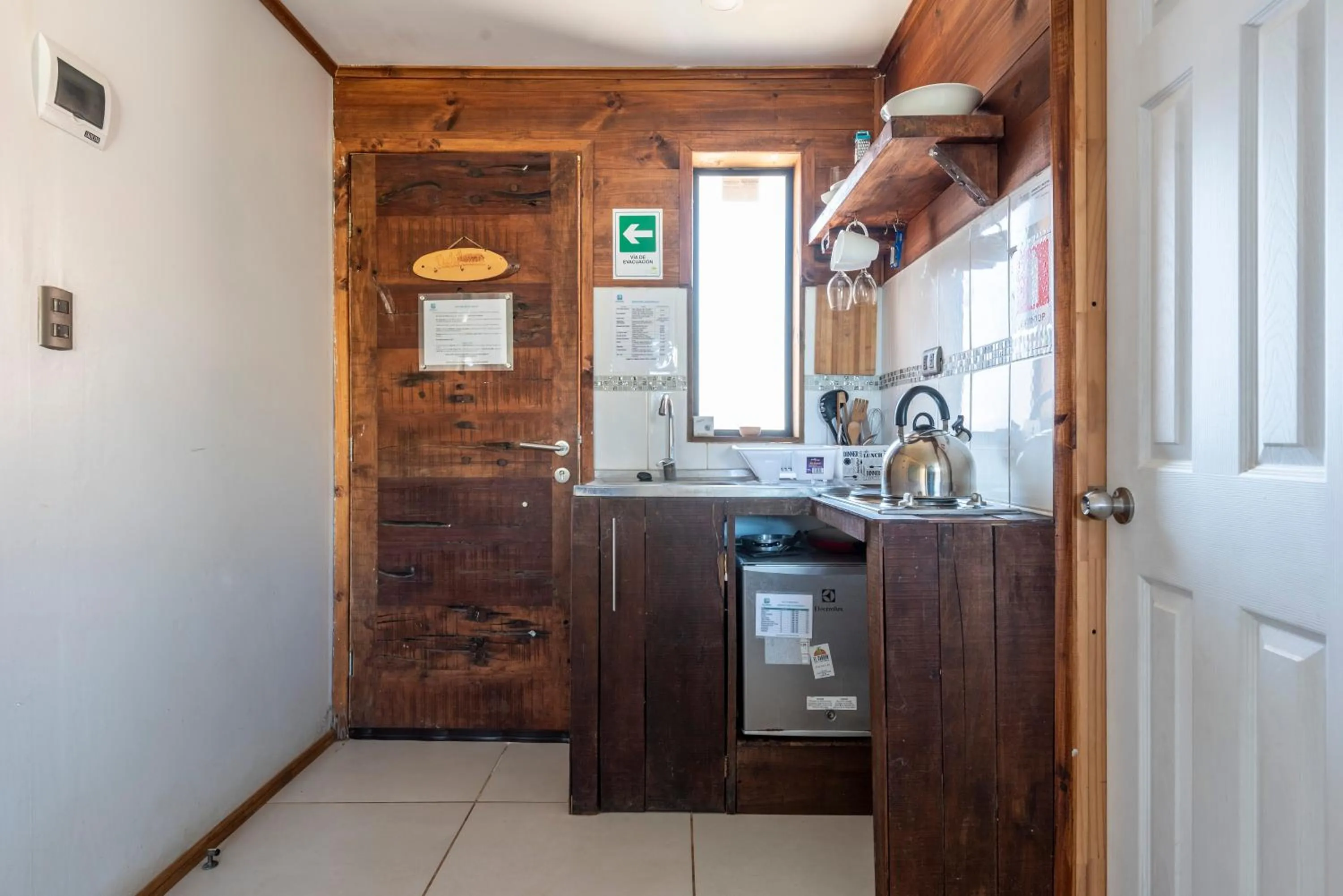 Kitchen or kitchenette in Pichilemu Apart Hotel
